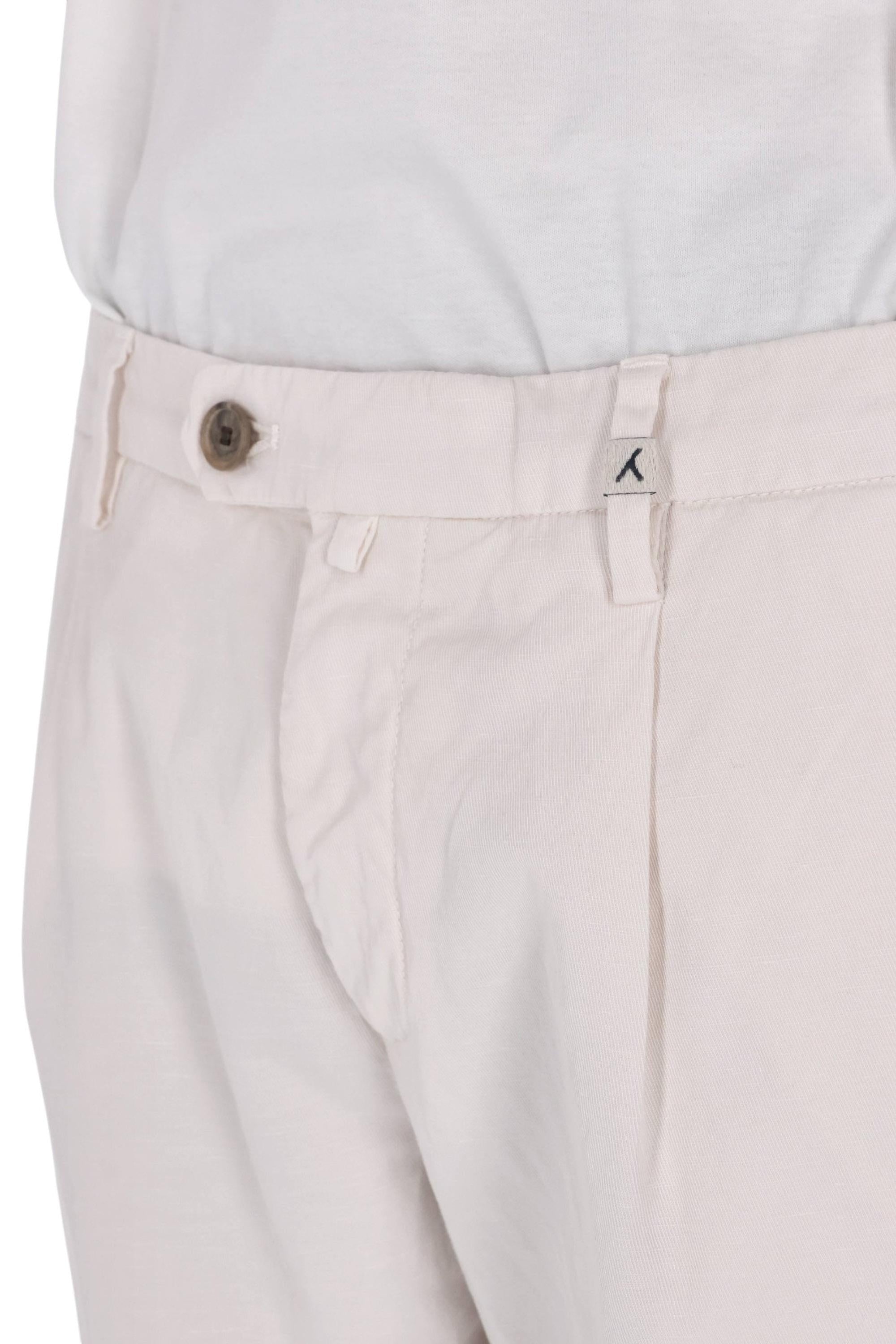 Myths Pantalone Zeus-P in cotone-lino 26M19L 85 04 