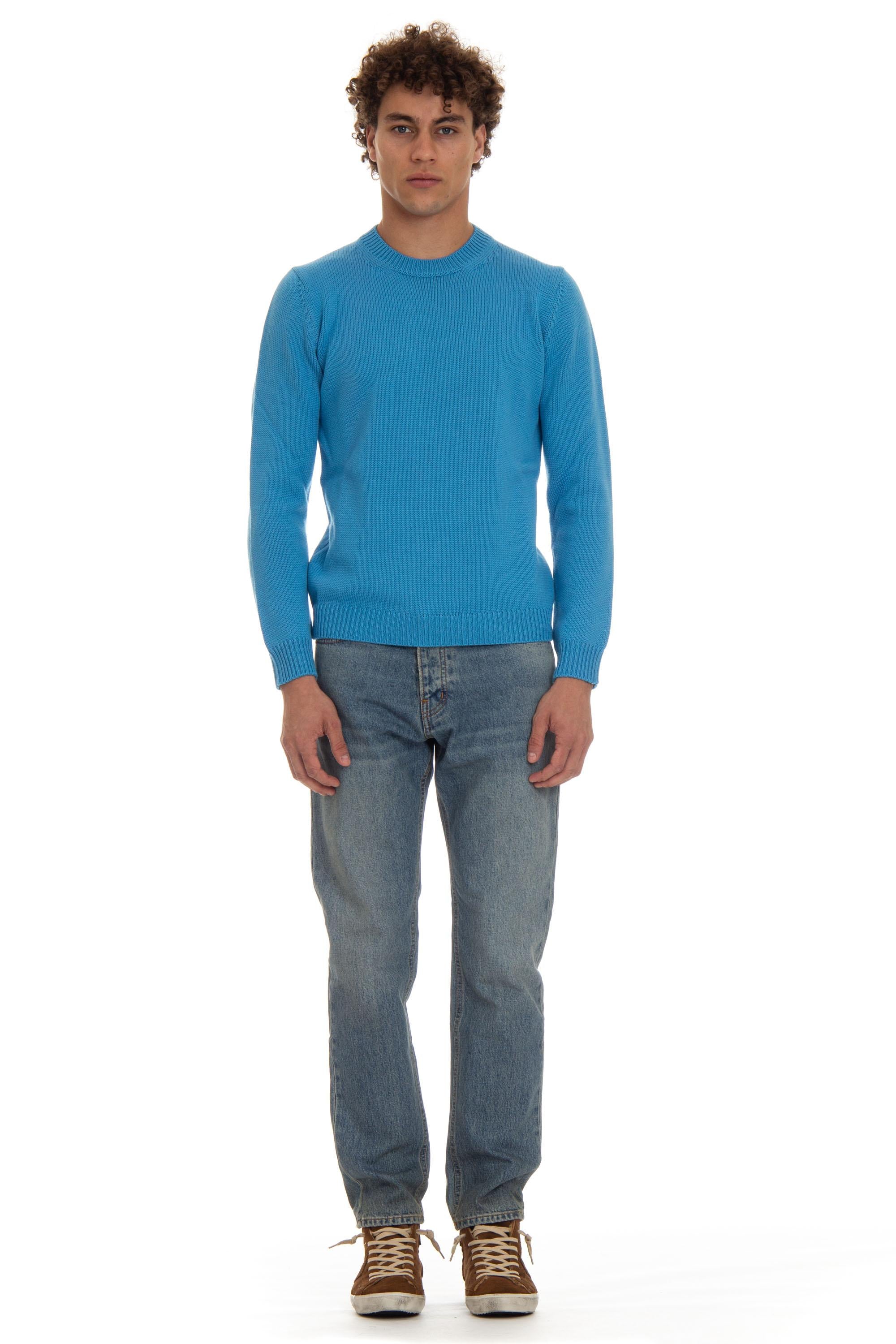 Maglia girocollo in lana merino RA02001/2 RA0214 Roberto Collina 