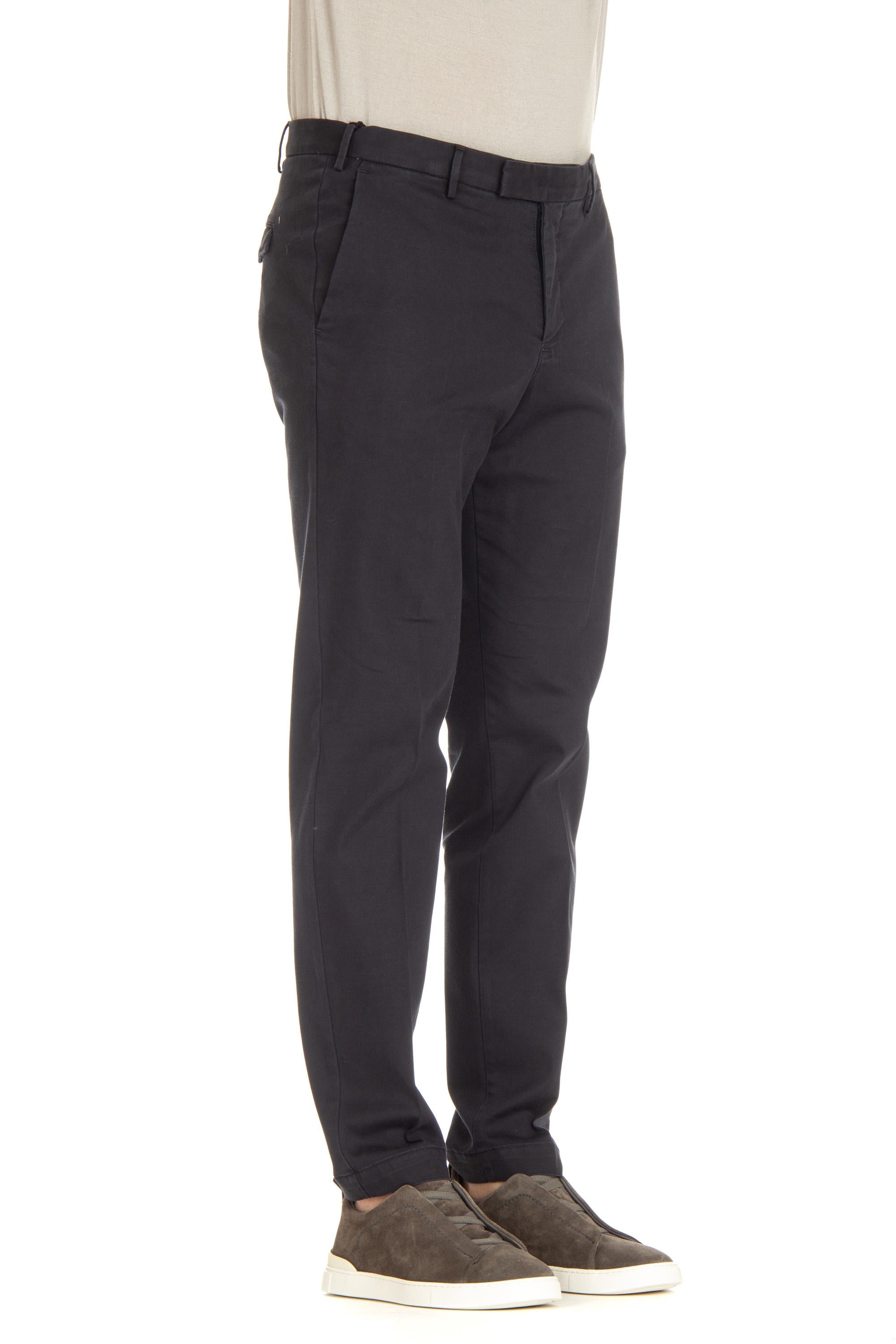 Pantalone micro struttura in cotone-lyocell Master fit ALMAZ00CL1 PU34/2 0360 PT Torino 