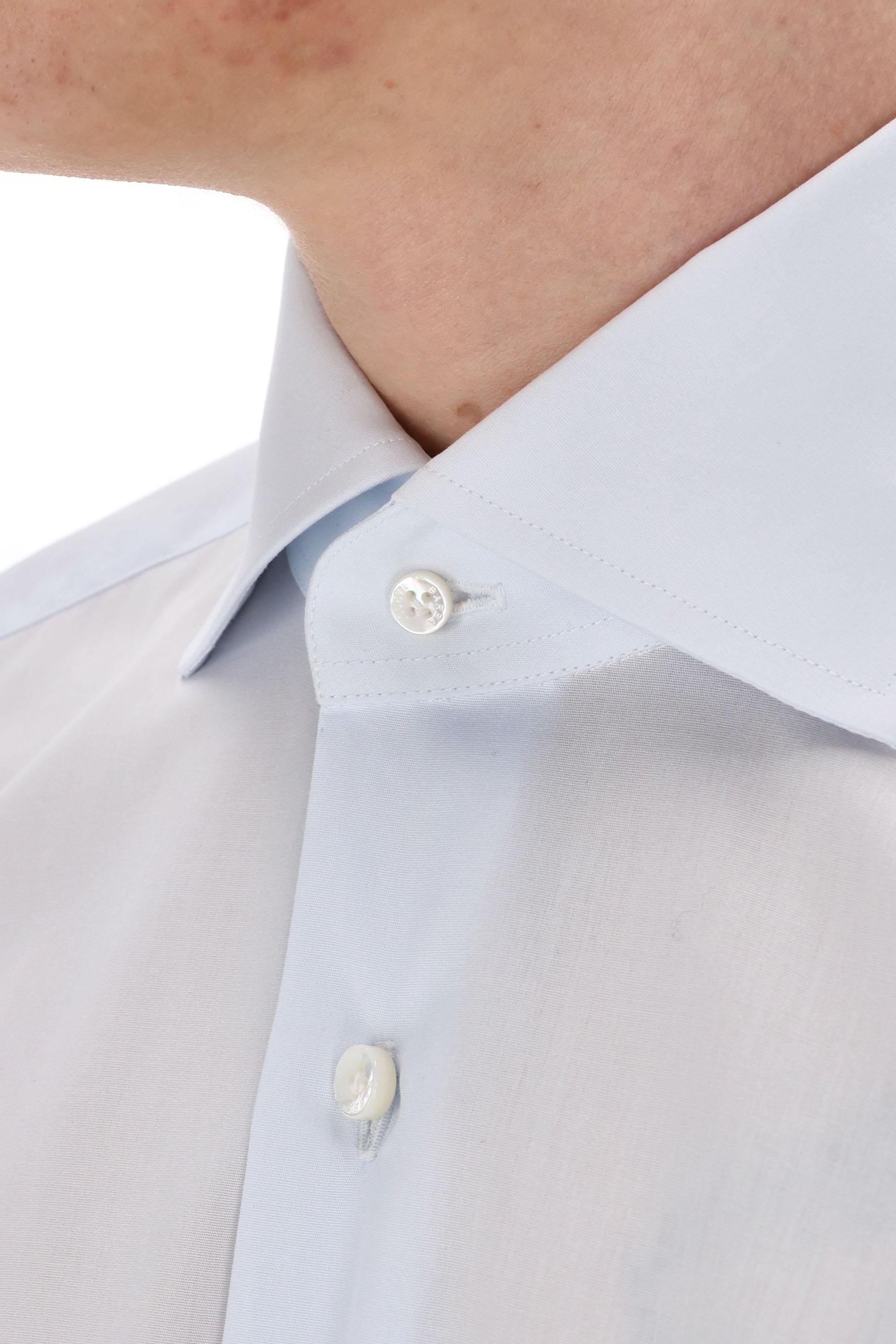 Camicia sartoriale in popeline linea Journey I1U13P0147201.U 0002 Barba 