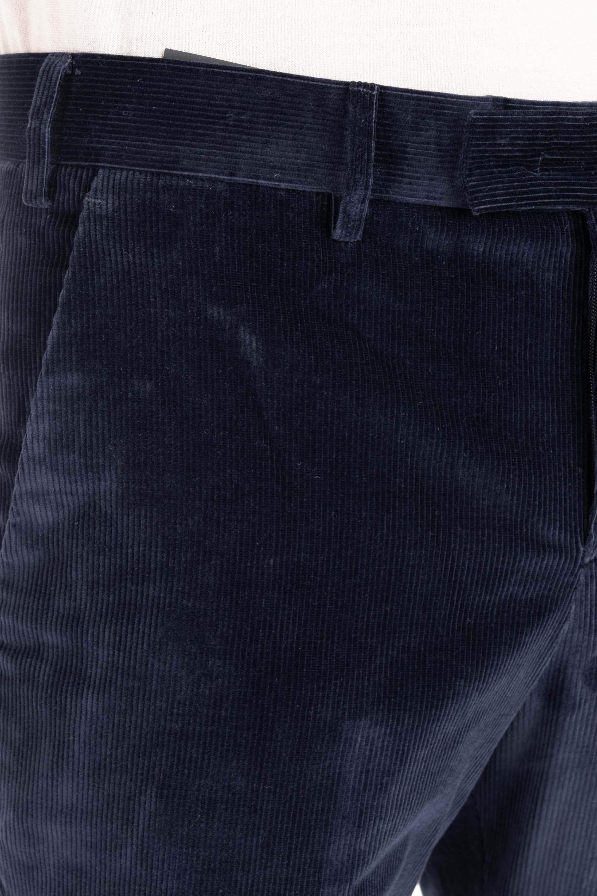 Pantalone in velluto soft touch mille righe Master fit ASMAZ00CL1 PG81_N3 0370 PT Torino 