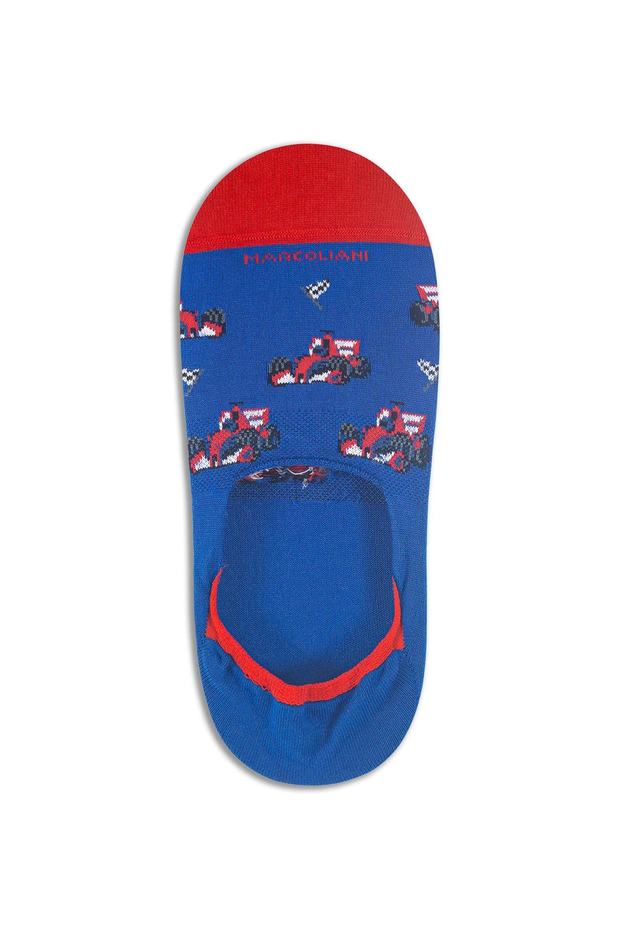 Fantasmino invisibile in cotone pima fantasia Racing cars MAR4778S/2 081 Marcoliani 