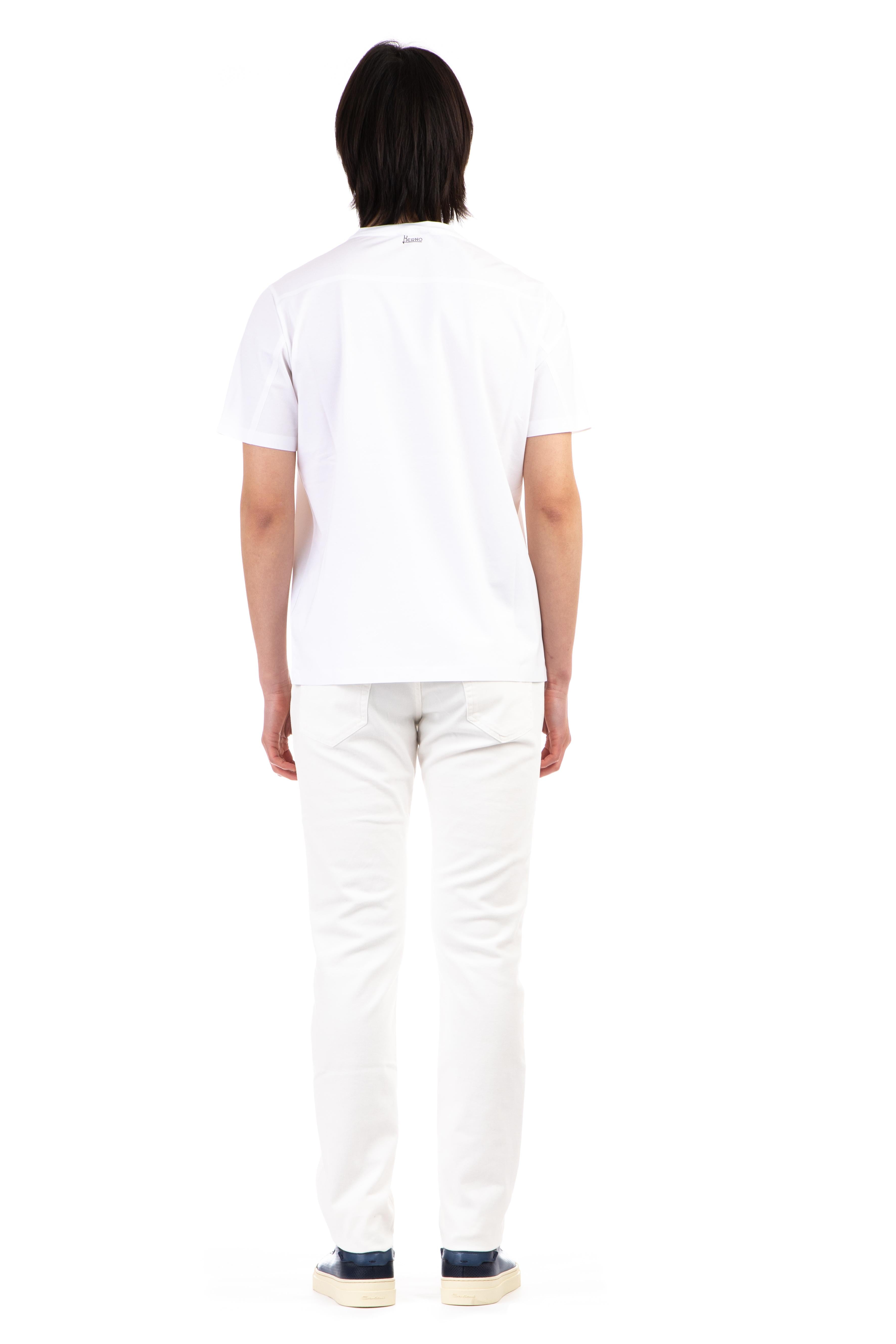 Herno T-shirt in cotone comfort JG000168U 1000 