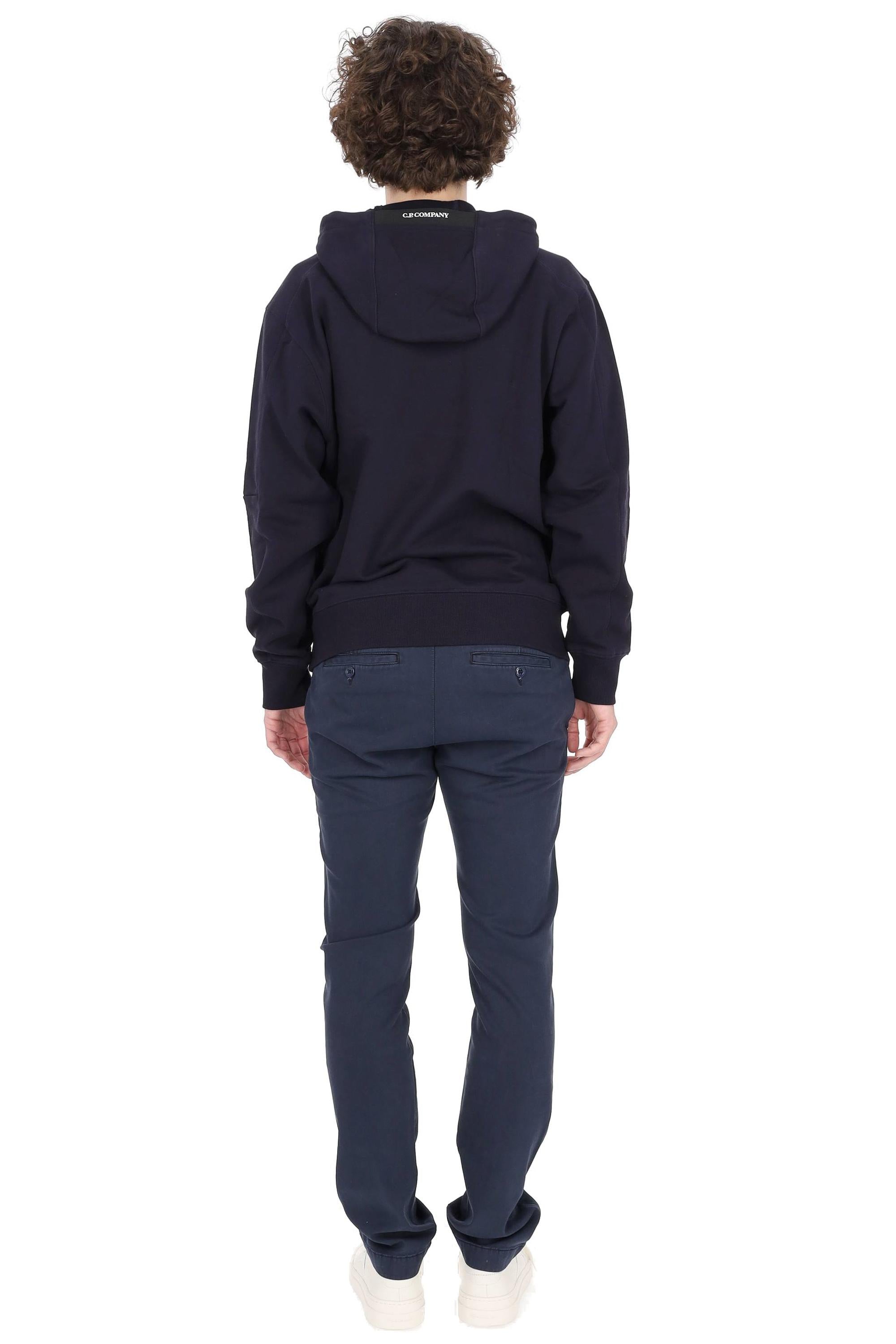 CP Company Felpa con cappuccio in cotone diagonale RCCMSS714A-005086W 888 