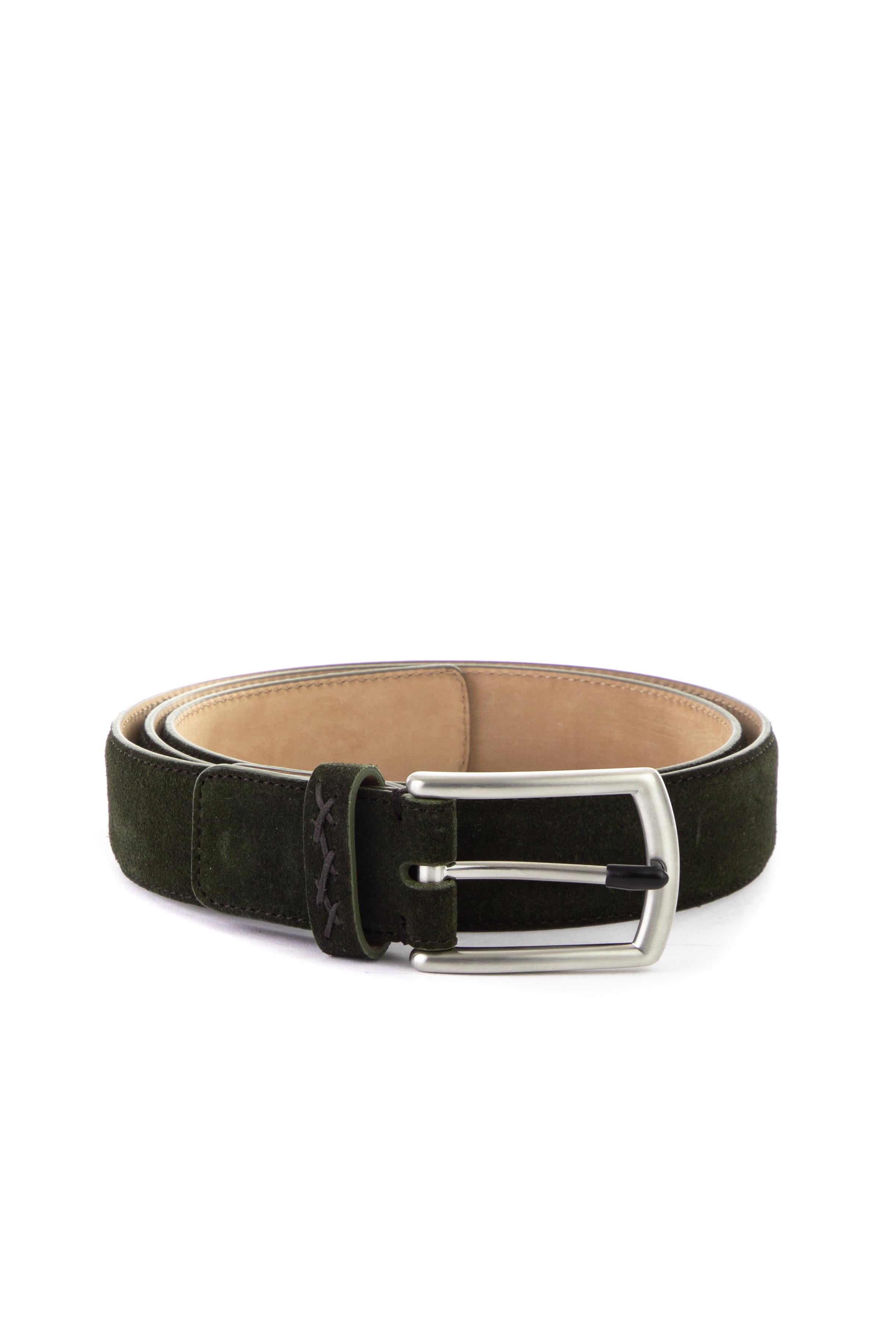 Zegna Cintura in camoscio xxx BCAS1A J4350B MIV 