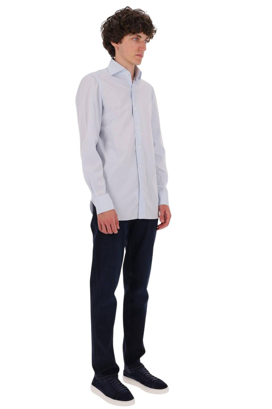 Finamore Camicia in cotone linea Napoli NP 044712 C0608 02 