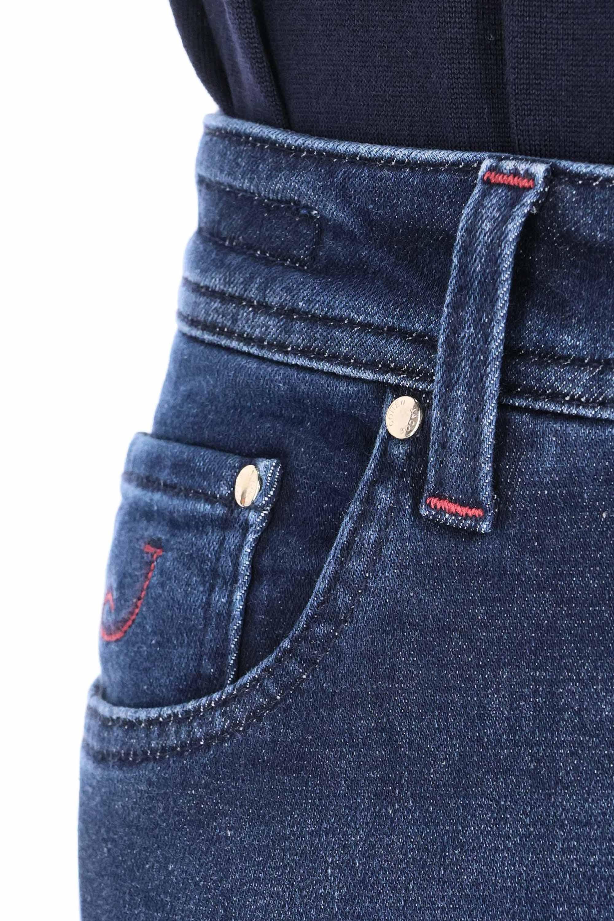 Jacob Cohen Jeans denim in cotone comfort etichetta rossa Bard fit JUM_QE004-057-P3588 100D 