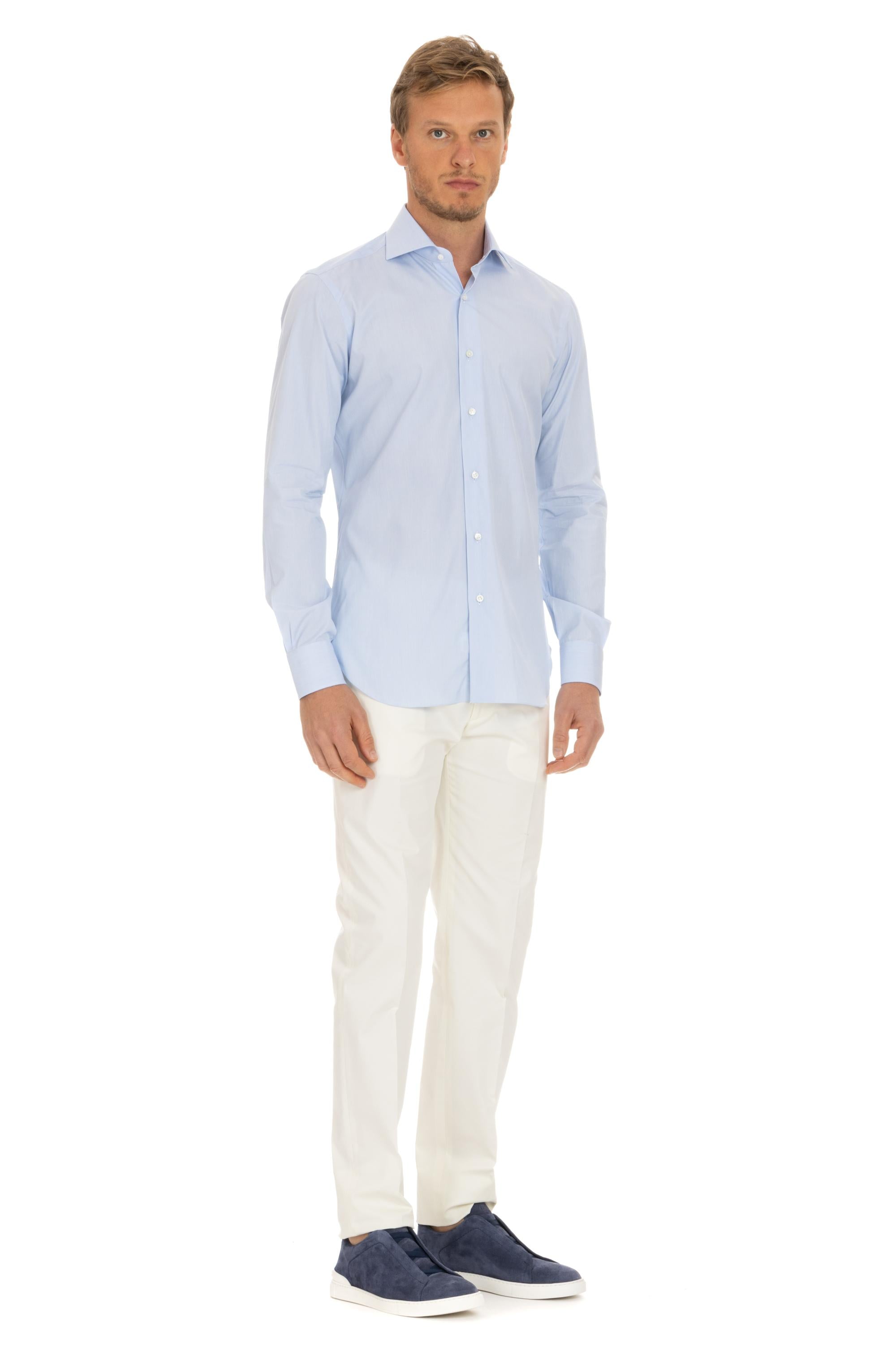 Camicia sartoriale micro trama Etichetta Nera I1U13P0140107.U 0002 Barba 
