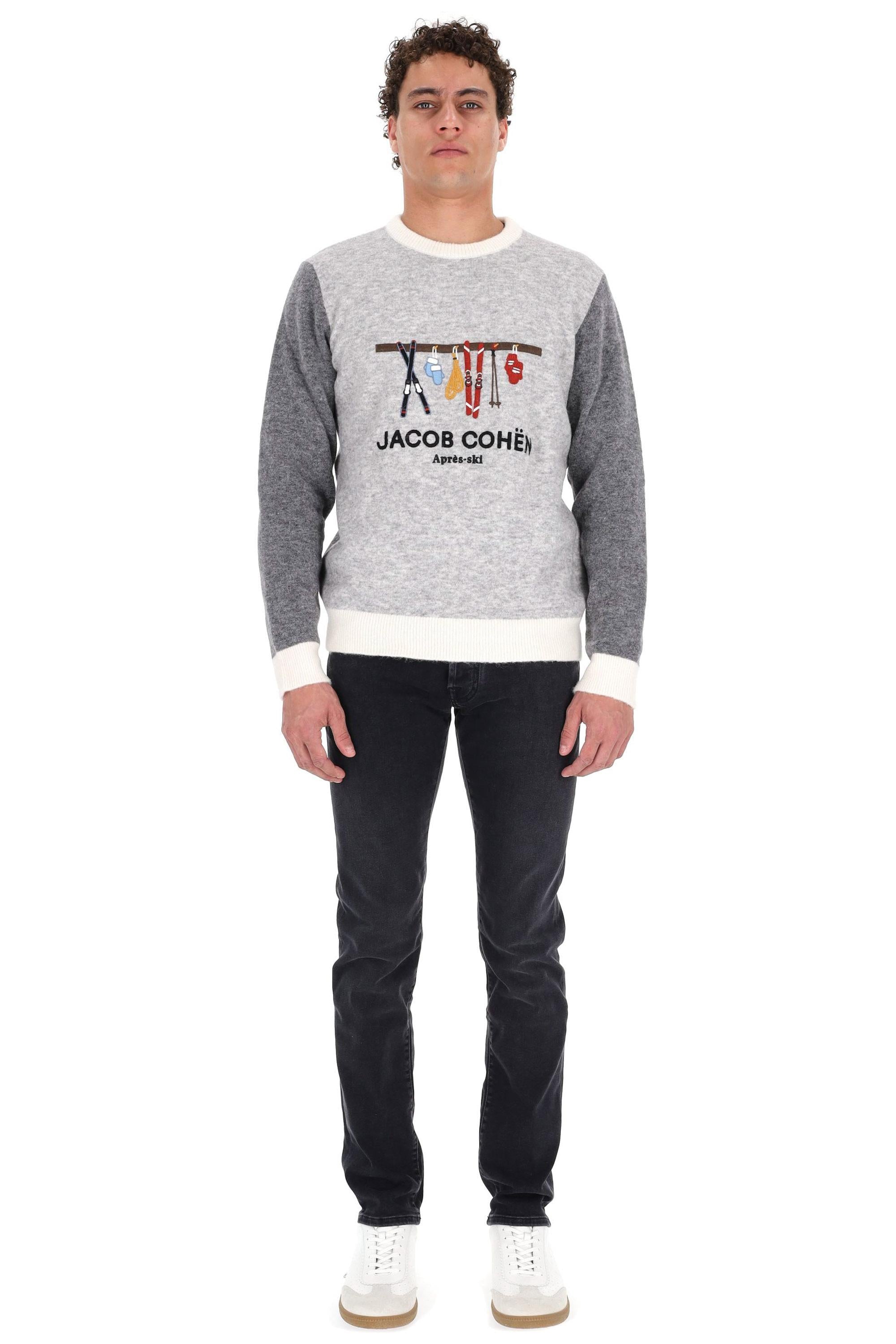 Jacob Cohen Maglia girocollo "Après Ski" in alpaca-lana JUR_SG012-001-X0017 A622 