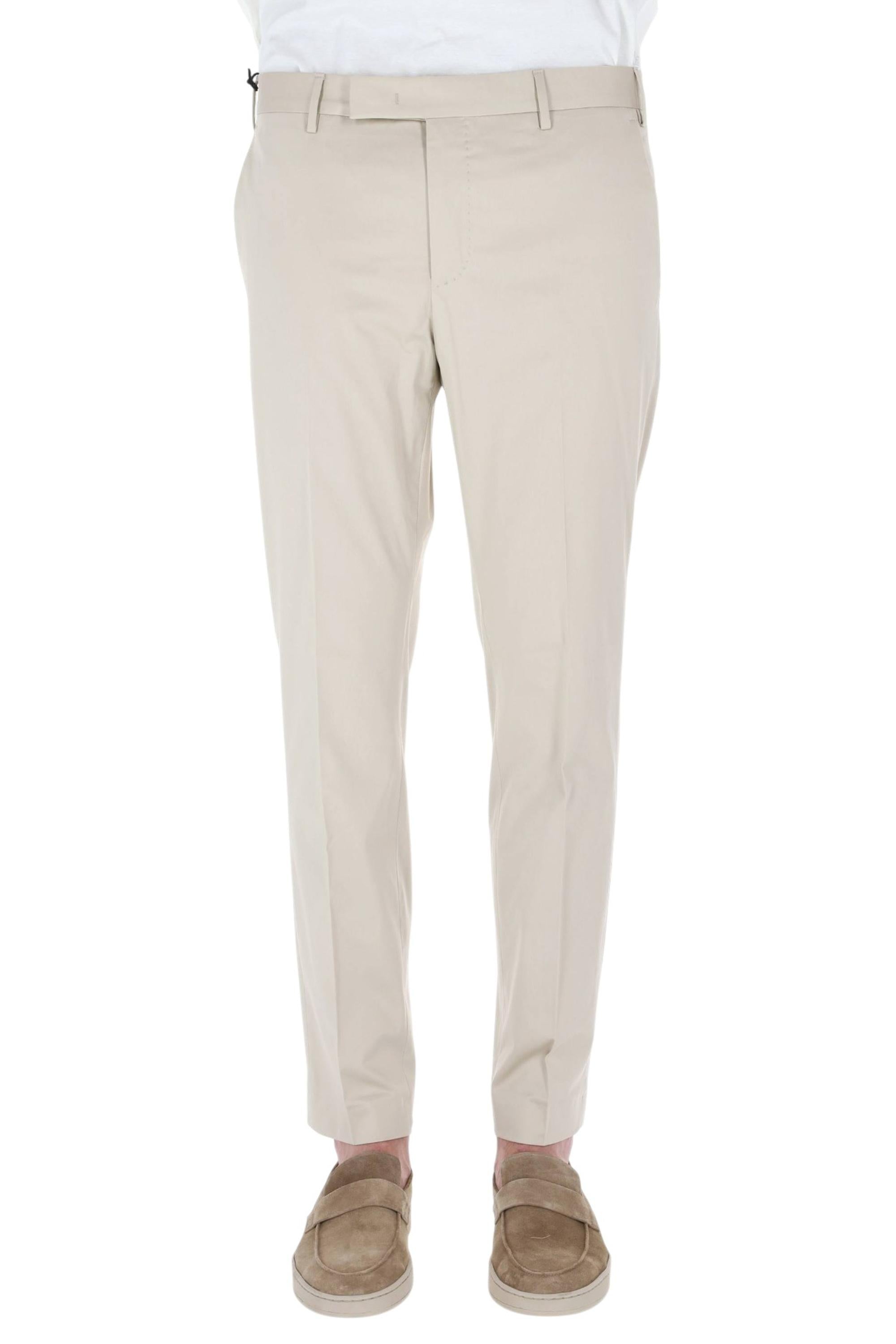PT Torino Pantalone in cotone luxury stretch satin Dieci fit COASX0Z00FWD NU68 0040 