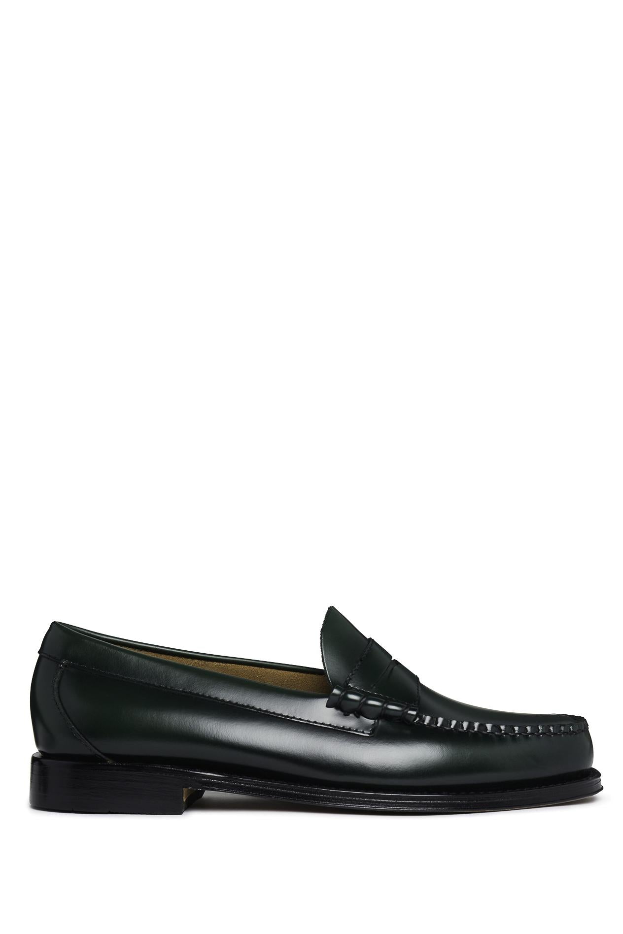 G.H.BASS&CO Weejuns Larson penny loafers colore verde BA11010H-2 0DG 