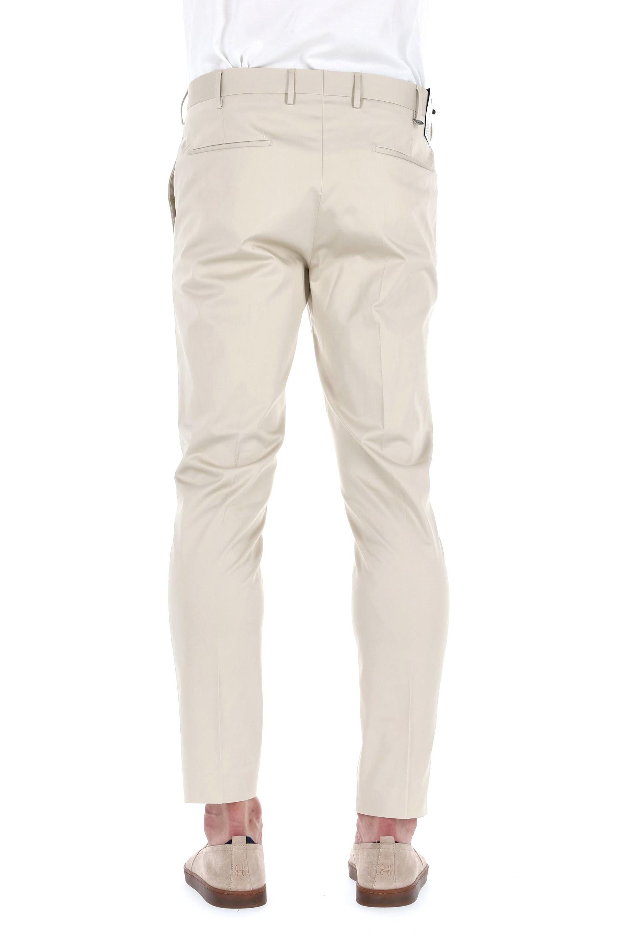 Pantalone in rasatello di cotone mod. Dieci ASX0Z00FWD NU68/2 0040 PT Torino 