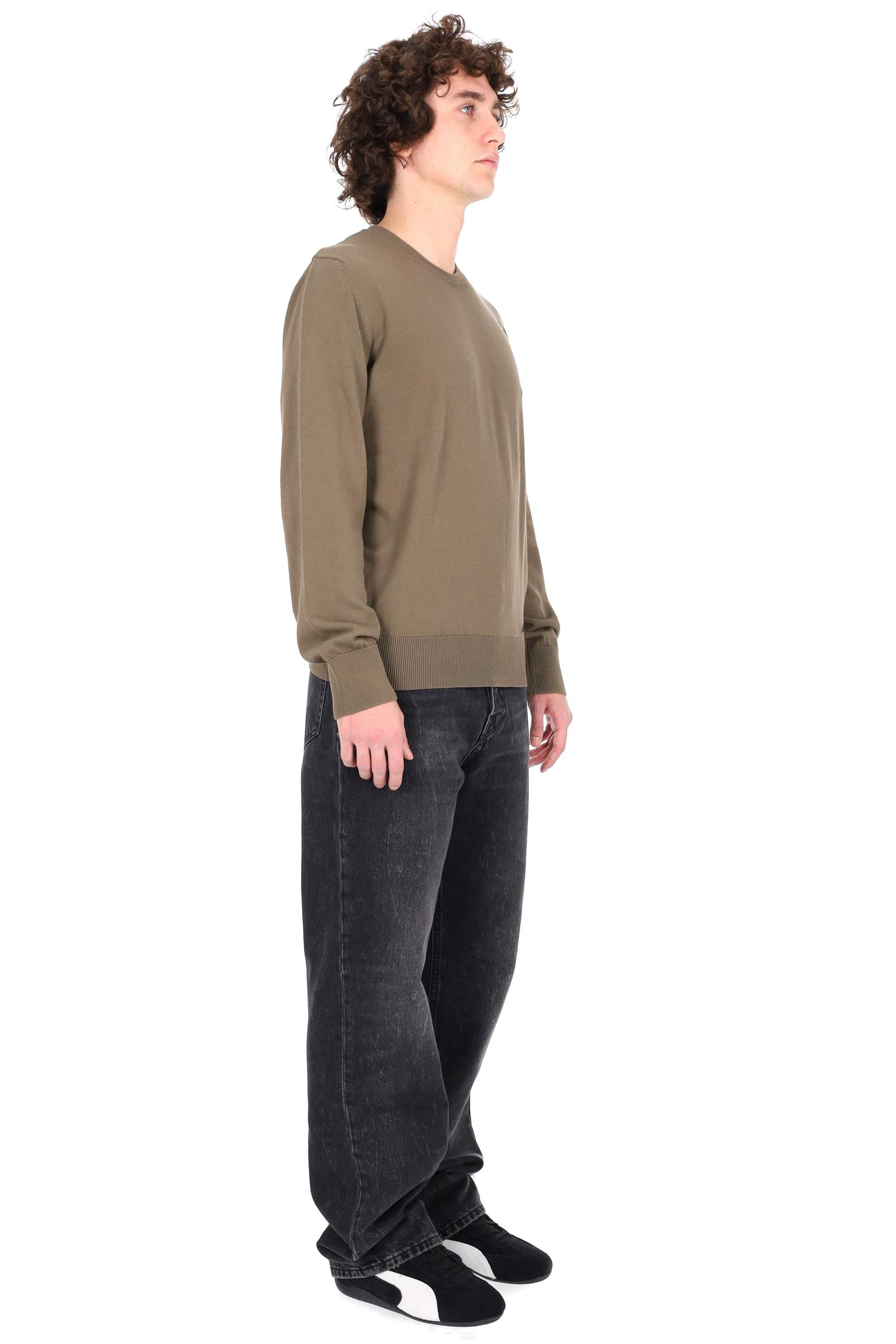 A.P.C. Maglia girocollo in cotone COHMC-M27908 JMA-KAKI 