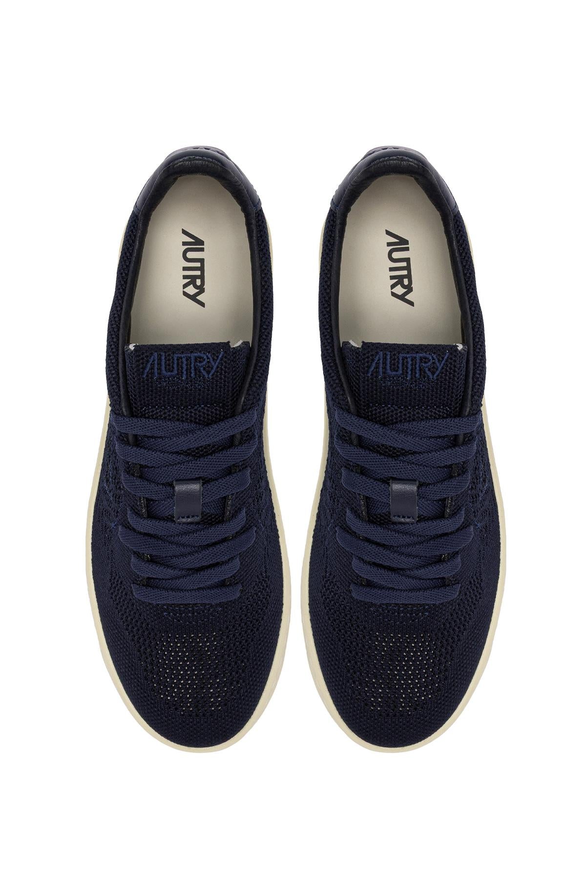 Autry Sneaker donna Medalist Easeknit in maglia EKLW KN25 SPACEBLUE 