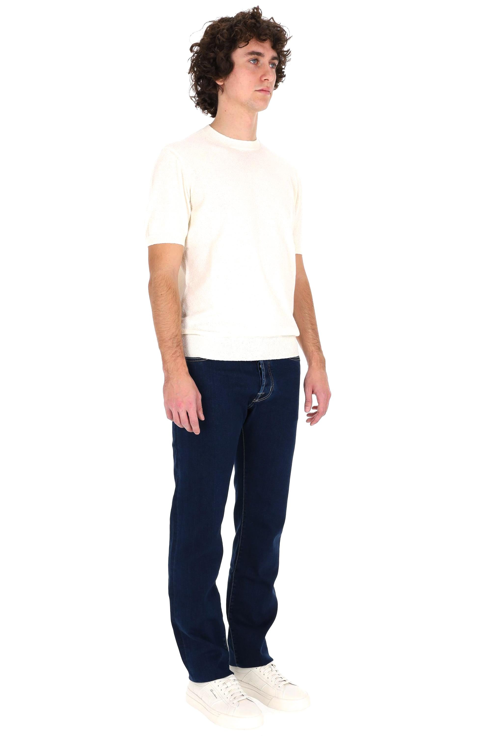 Drumohr T-shirt in leggera spugna D9SP100L 101 