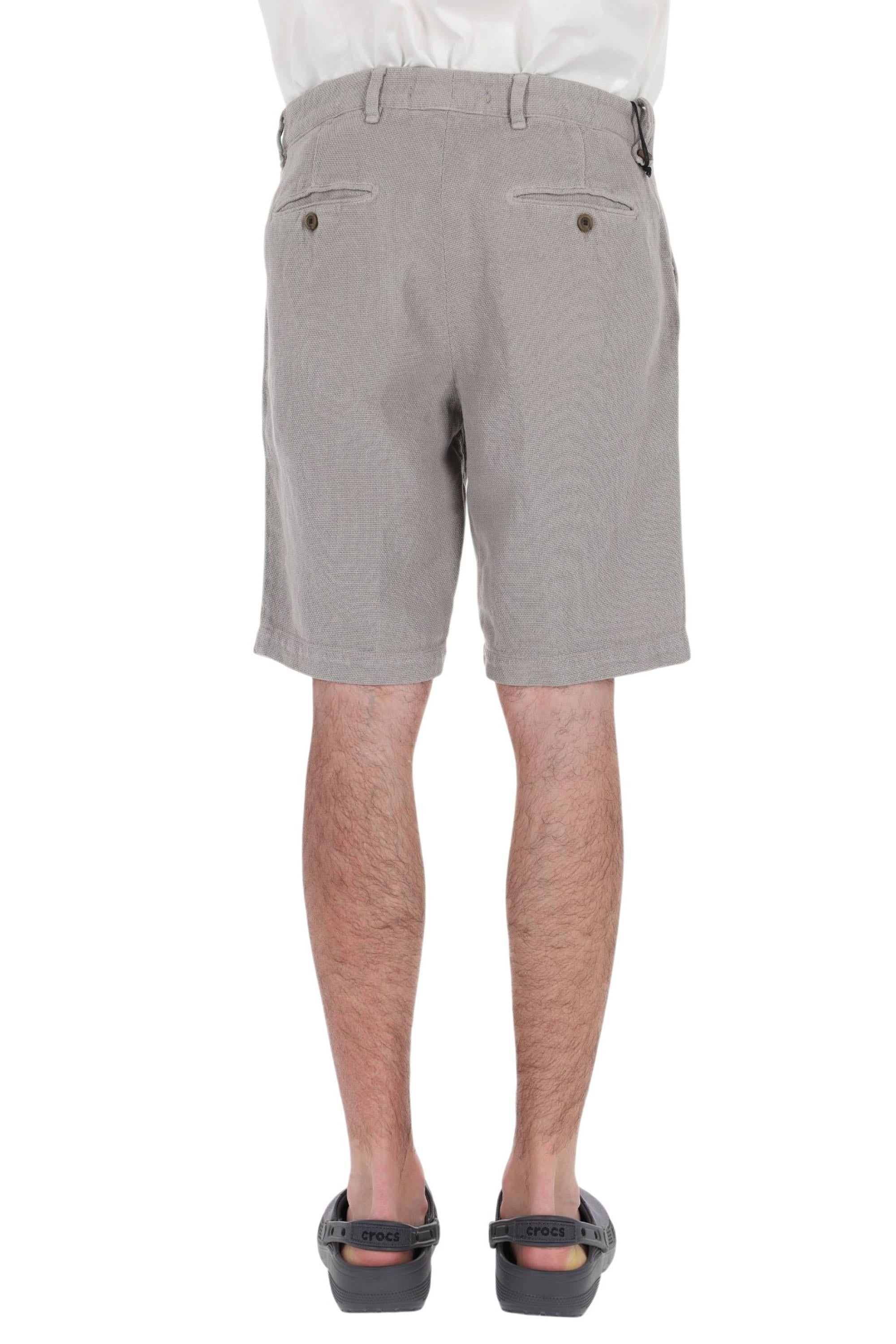 Myths Bermuda tramato in cotone e lino 26M74B 87 46 