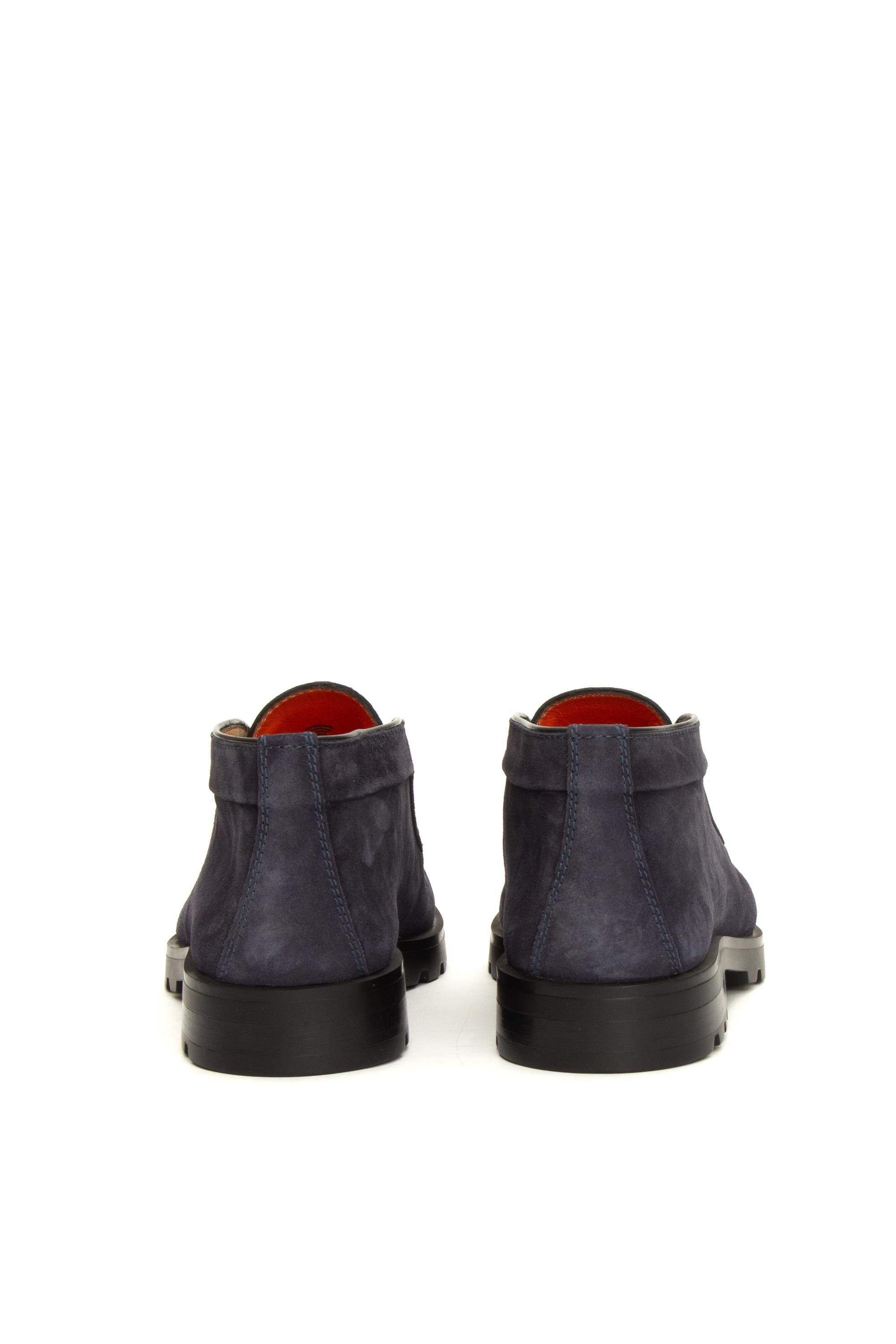 Santoni Desert boot in camoscio fondo rocciatore MGDC17823NEOBSEY U60 