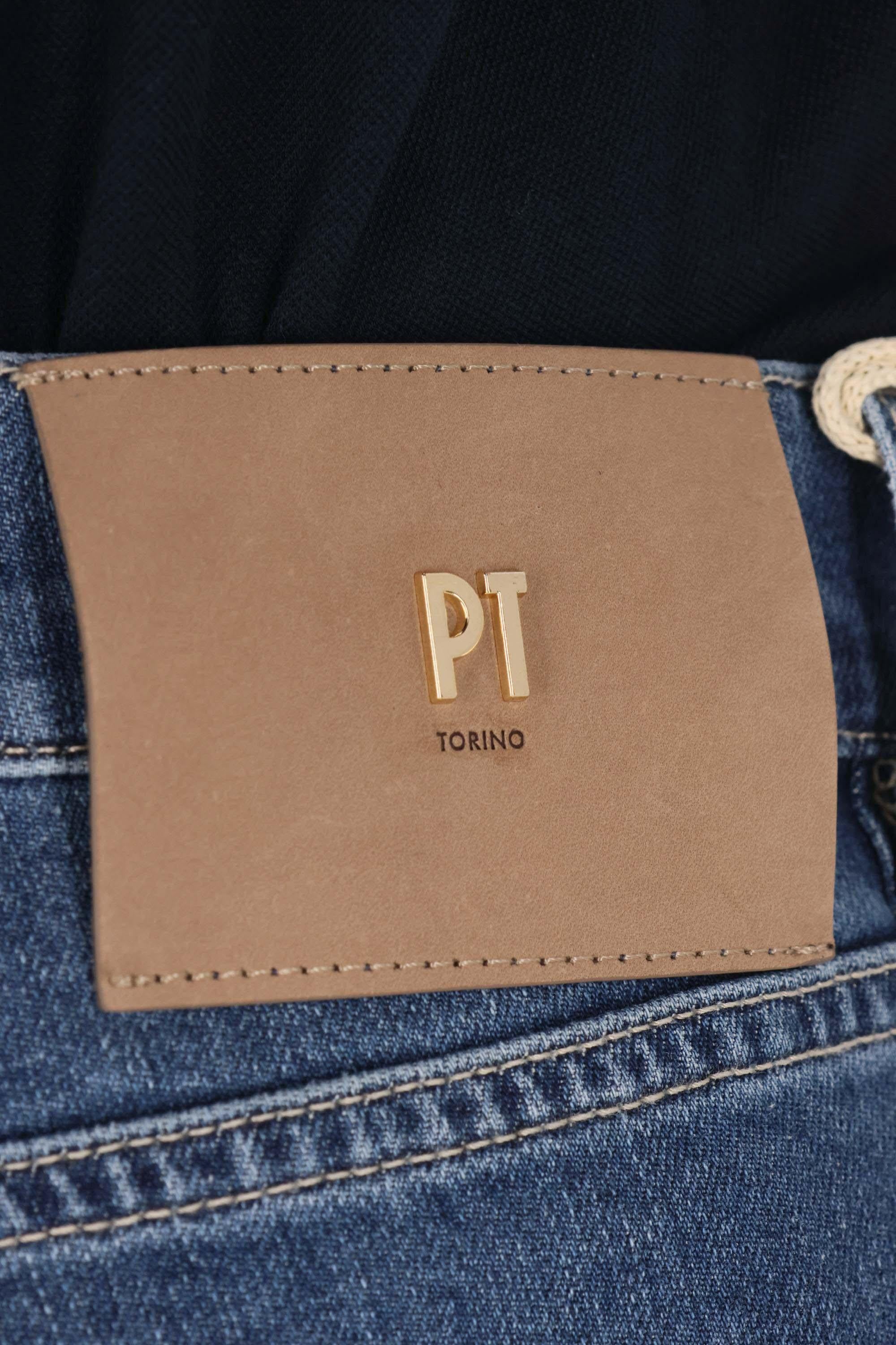 PT Denim Jeans in cotone-modal-seta mod. Breakbeat C5-QP05Z0 CP6110 MC00 