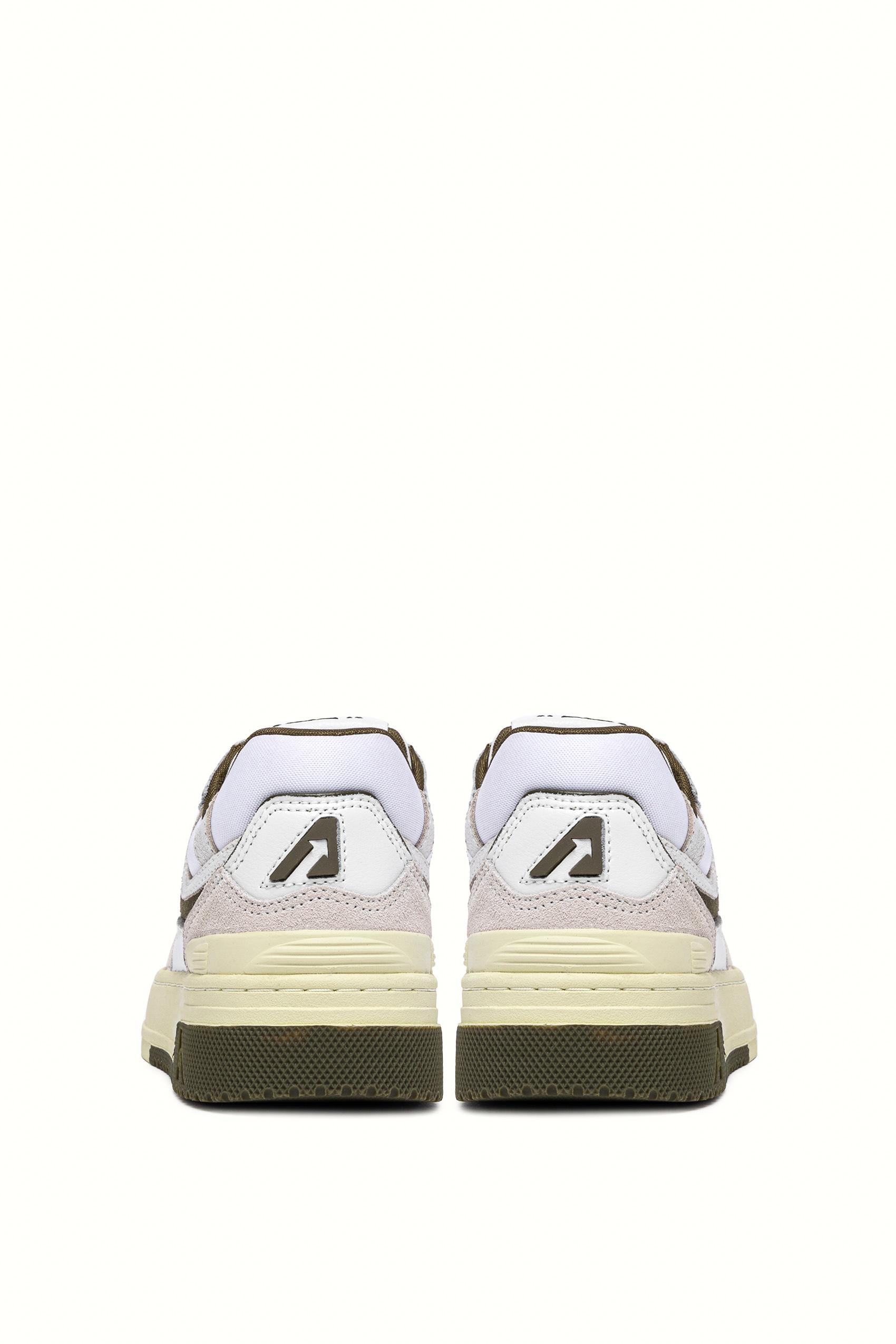 Sneaker CLC con dettagli verdi ROLM EE02 WHT/MILITARY Autry 