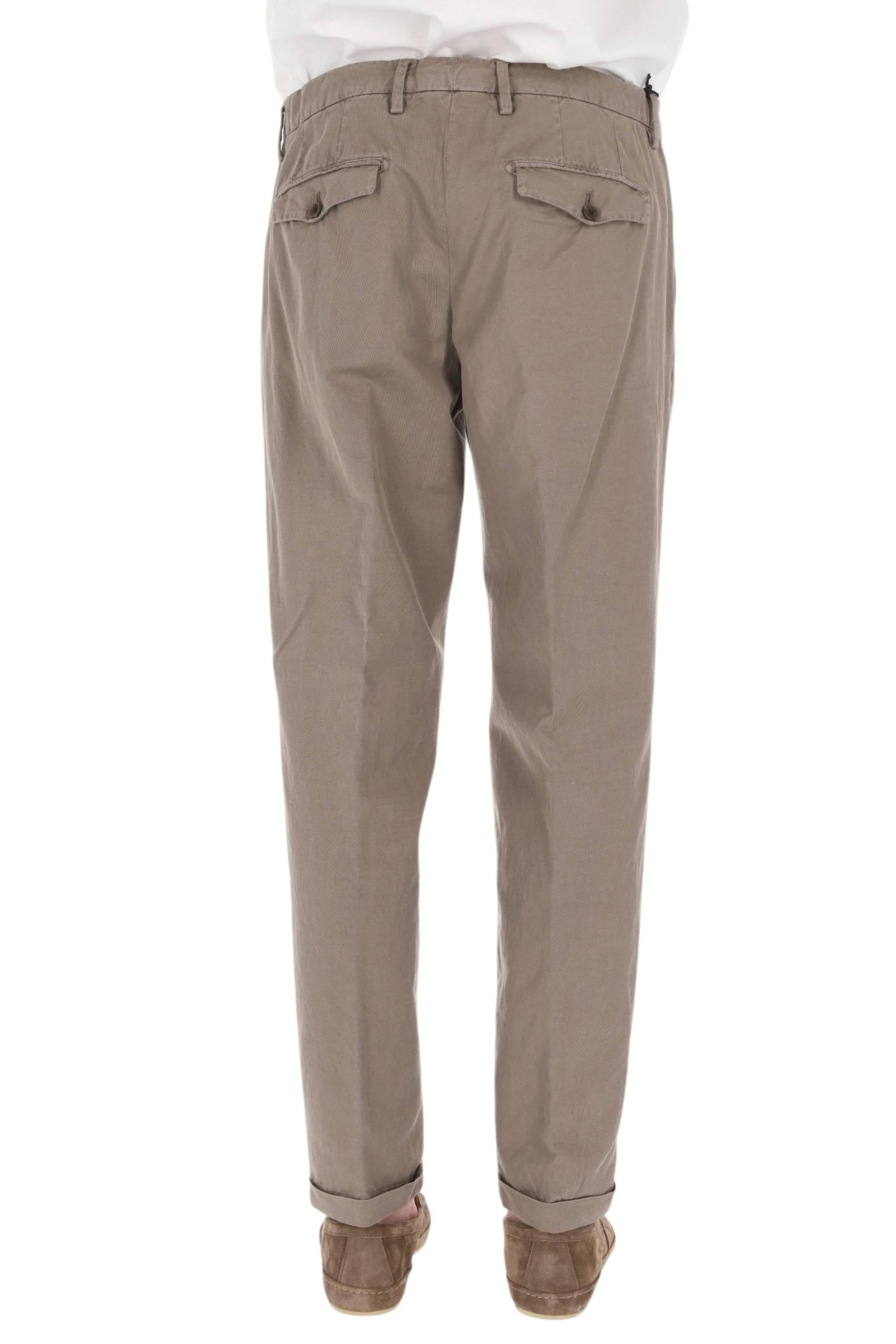 Myths Pantalone Zeus-P in cotone-lino 26M19L 85-2 49 