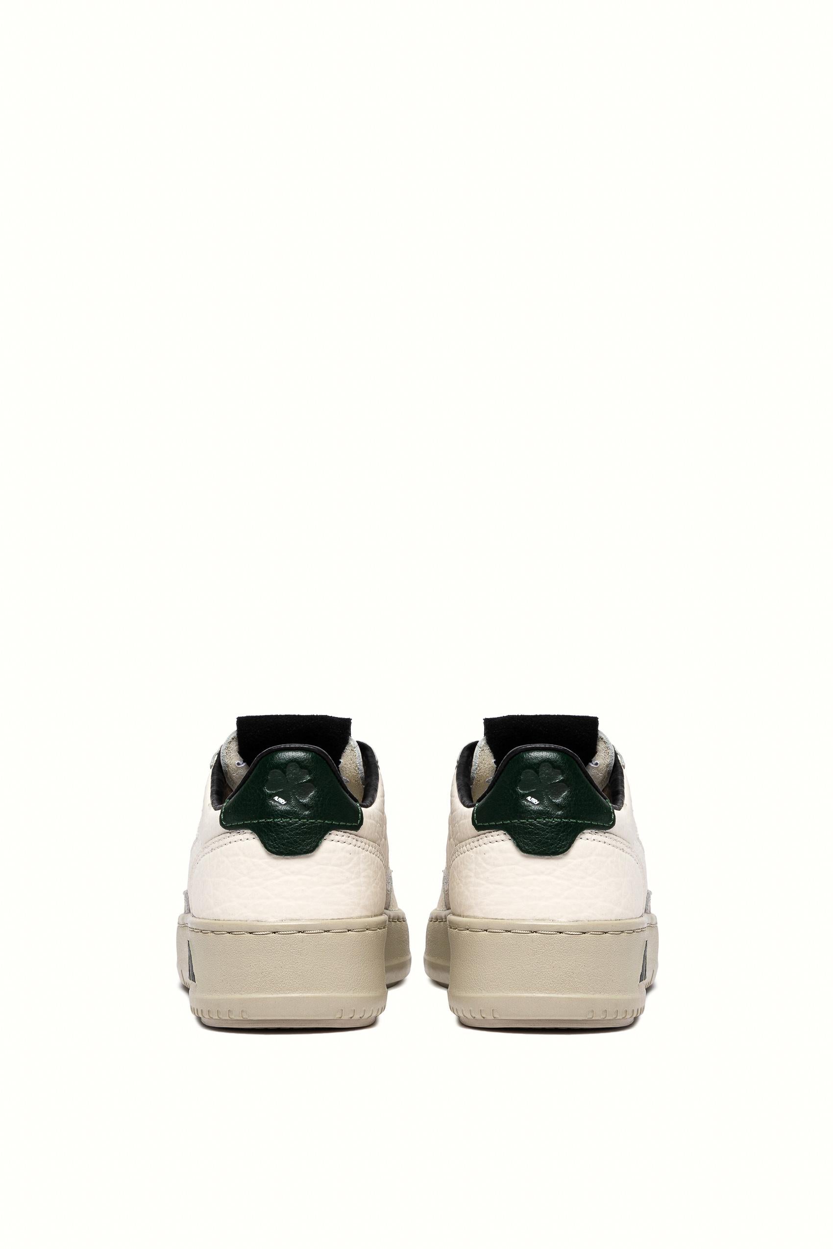Sneaker bambino in pelle elephant talloncino verde KULK NU07 MOUN/LOFT/MAR Autry 