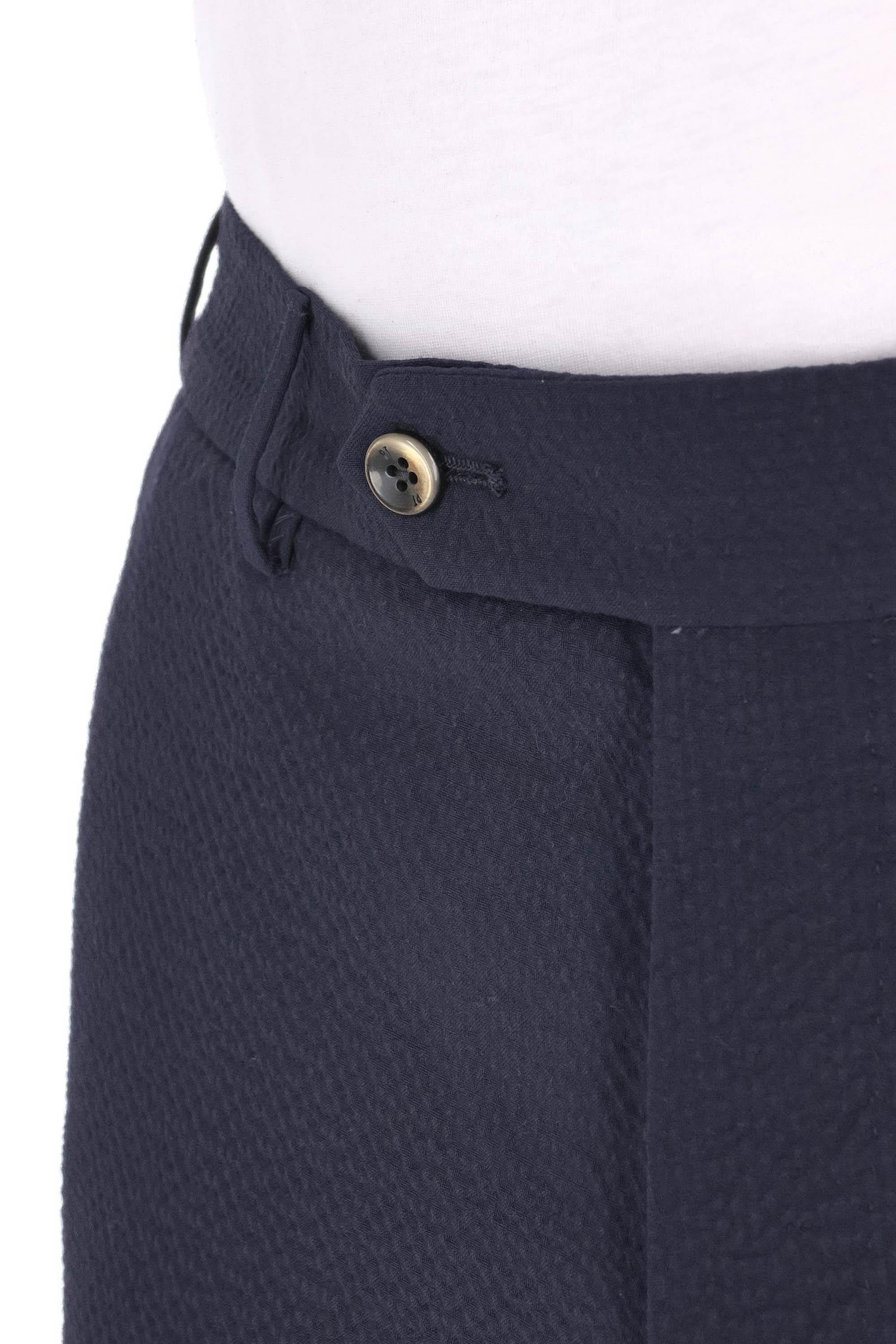 Pantalone in lana vergine goffrata Slim jogger VFJZ20CL1 ZI50 0360 PT Torino 