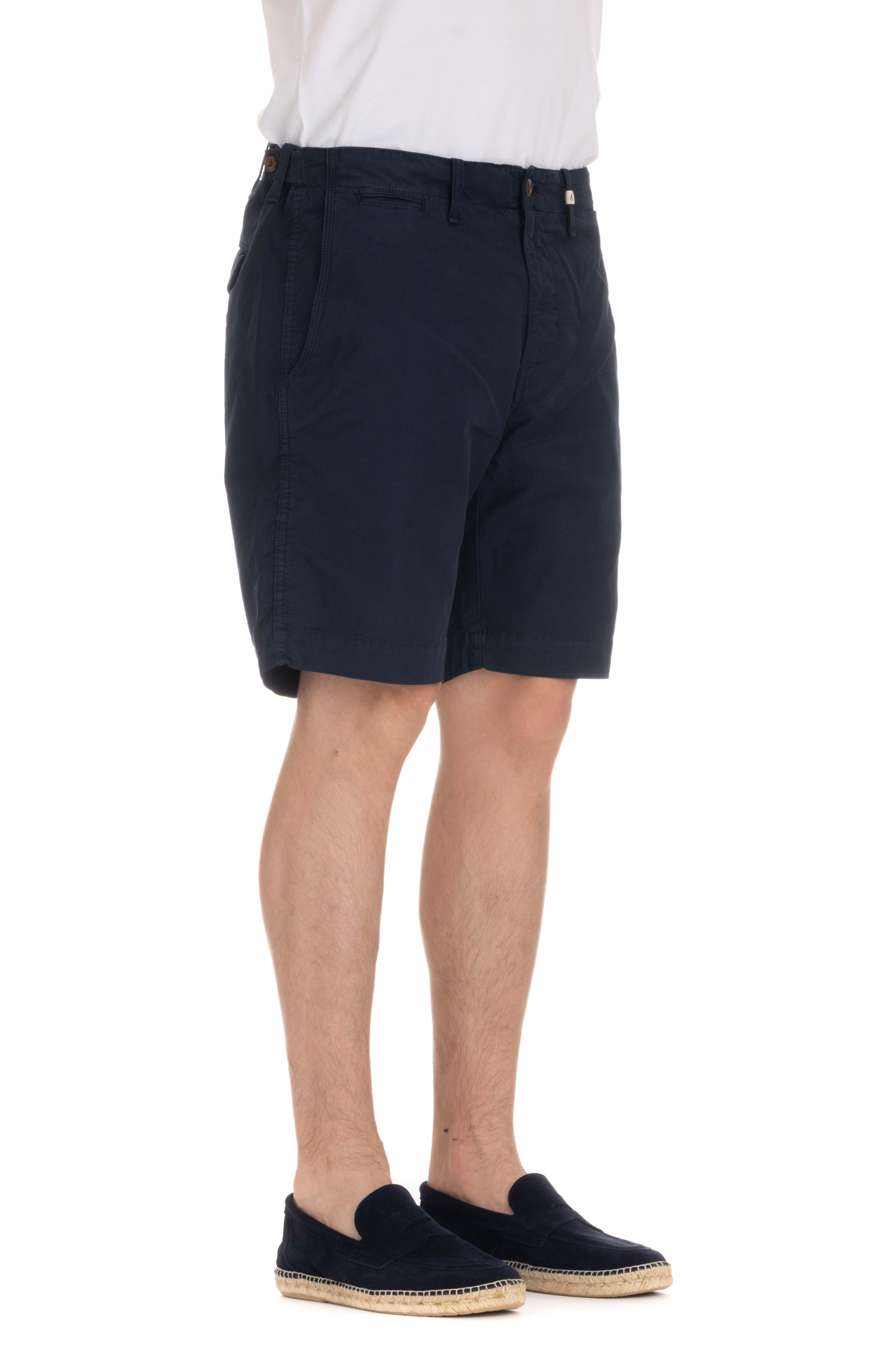Bermuda in cotone tramato 24M84B287-FR F37 Myths 