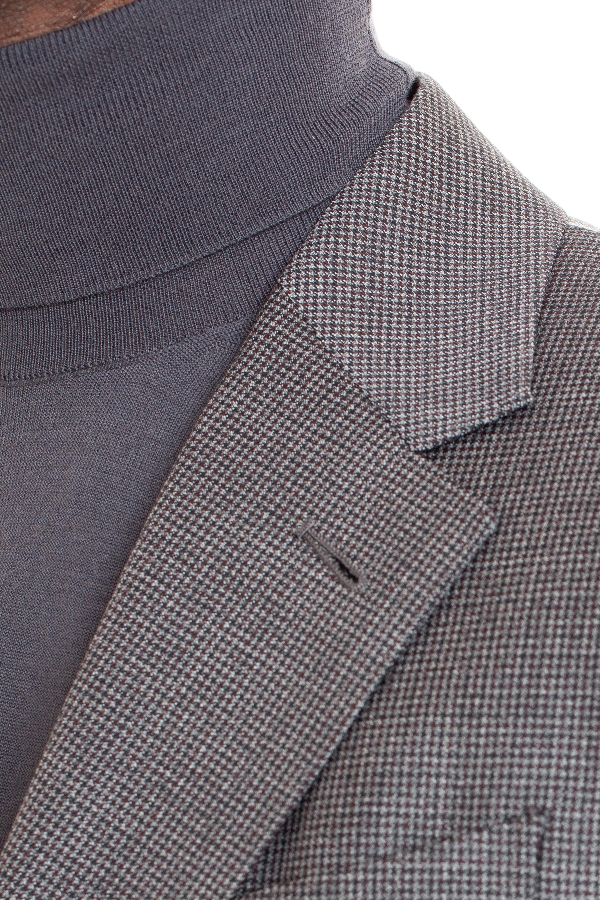 Zegna Abito pied poule in lana 622027A6 22FT2Y 7 