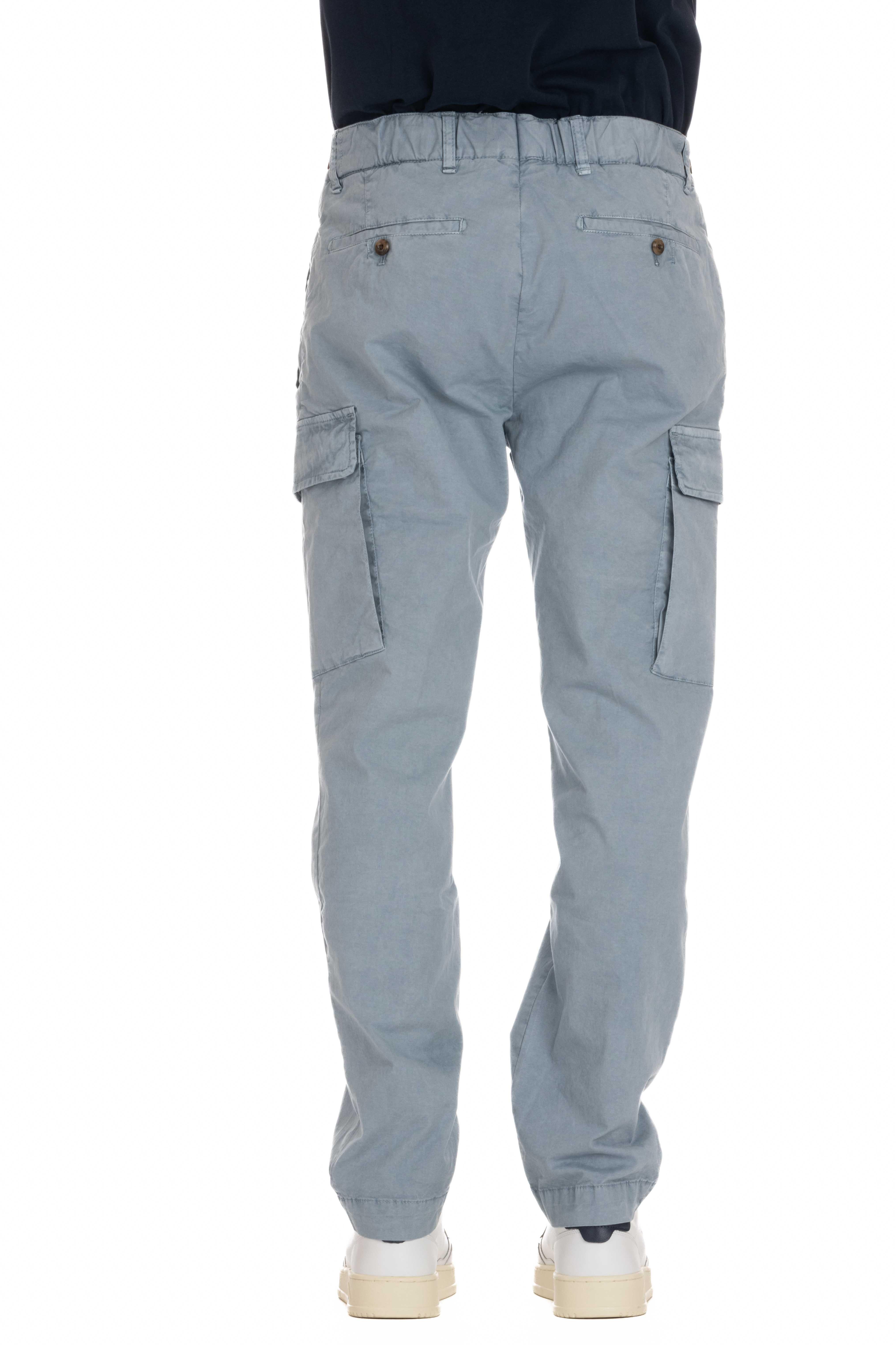Myths Pantalone cargo archivio in cotone delavè mod. Ares 24M15L 20-FR/2 F56 
