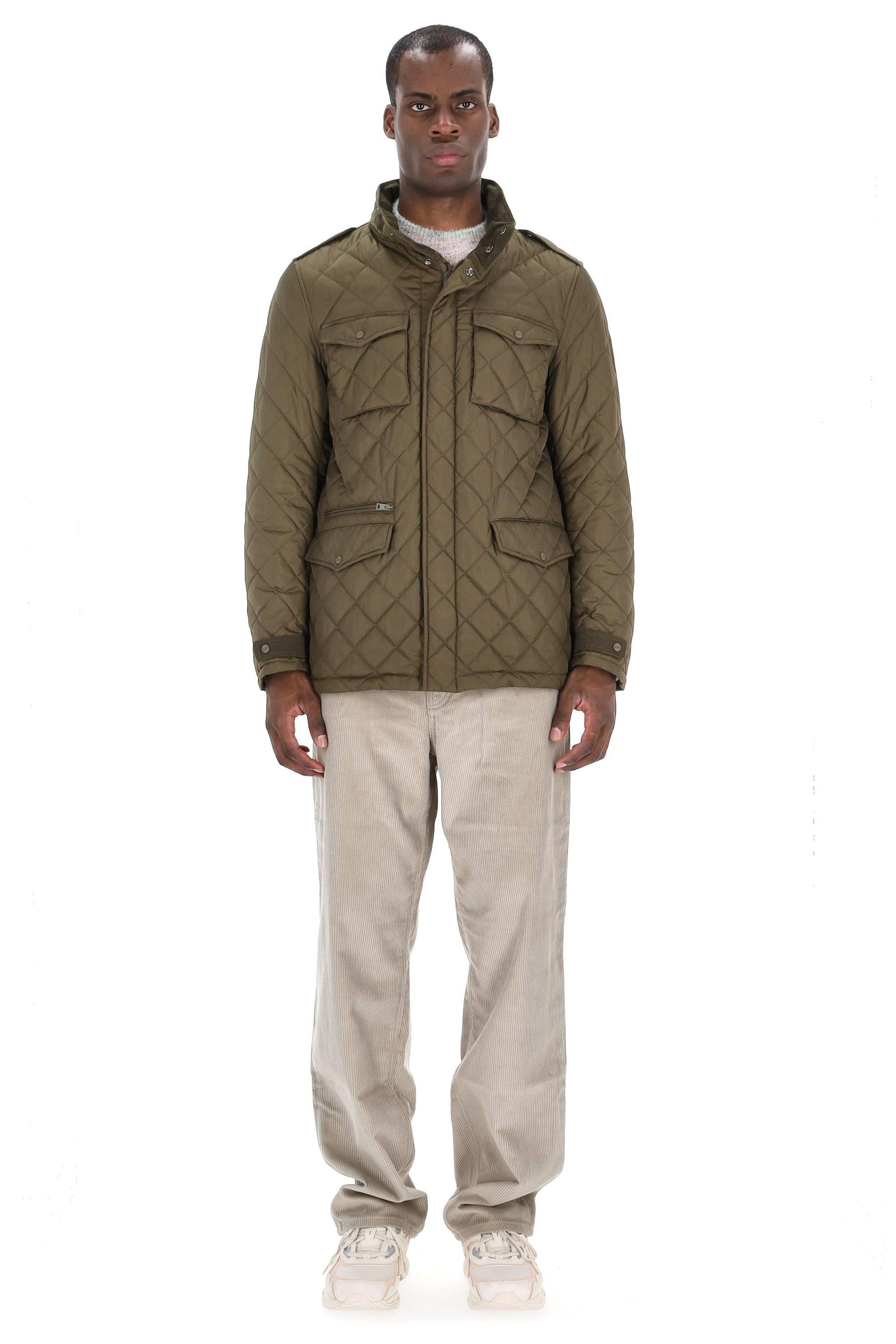 Field jacket trapuntata e imbottita in ovatta termica FI000125U-12004Z 7740 Herno 