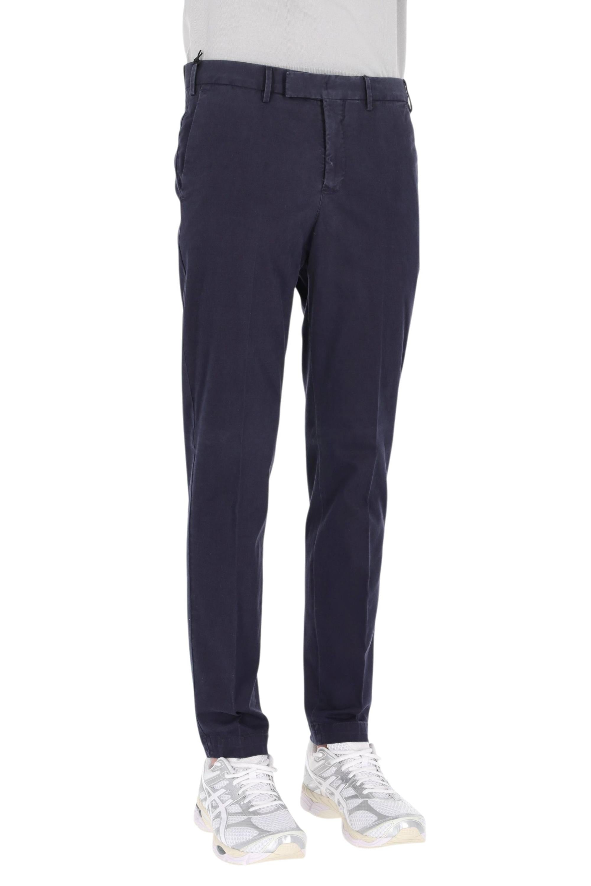 PT Torino Pantalone in tricotina di cotone Master fit COALMAZ00CL1 TU18-3 0360 