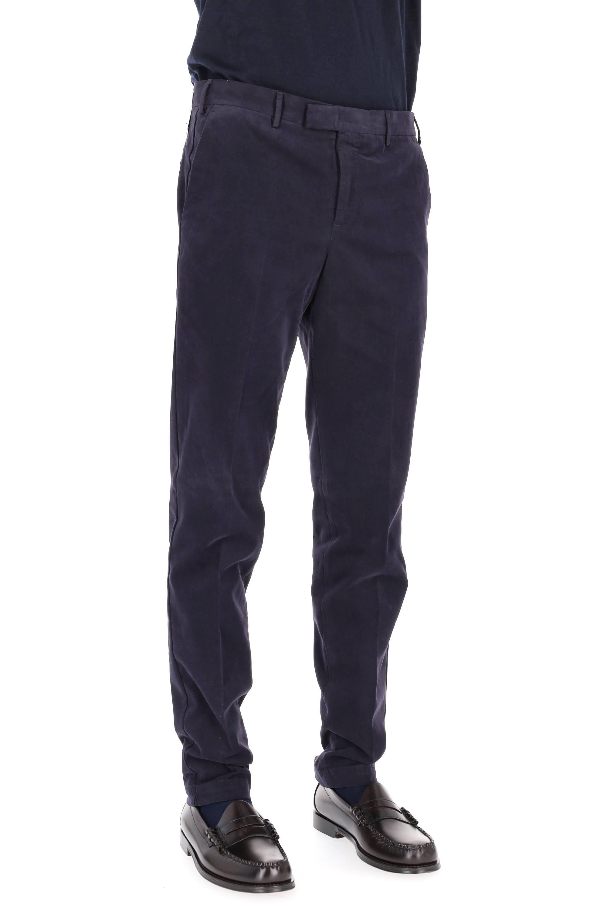PT Torino Pantalone in gabardina di modal-cotone Master fit ATMAZ00CL1 NU46.3 Y384 