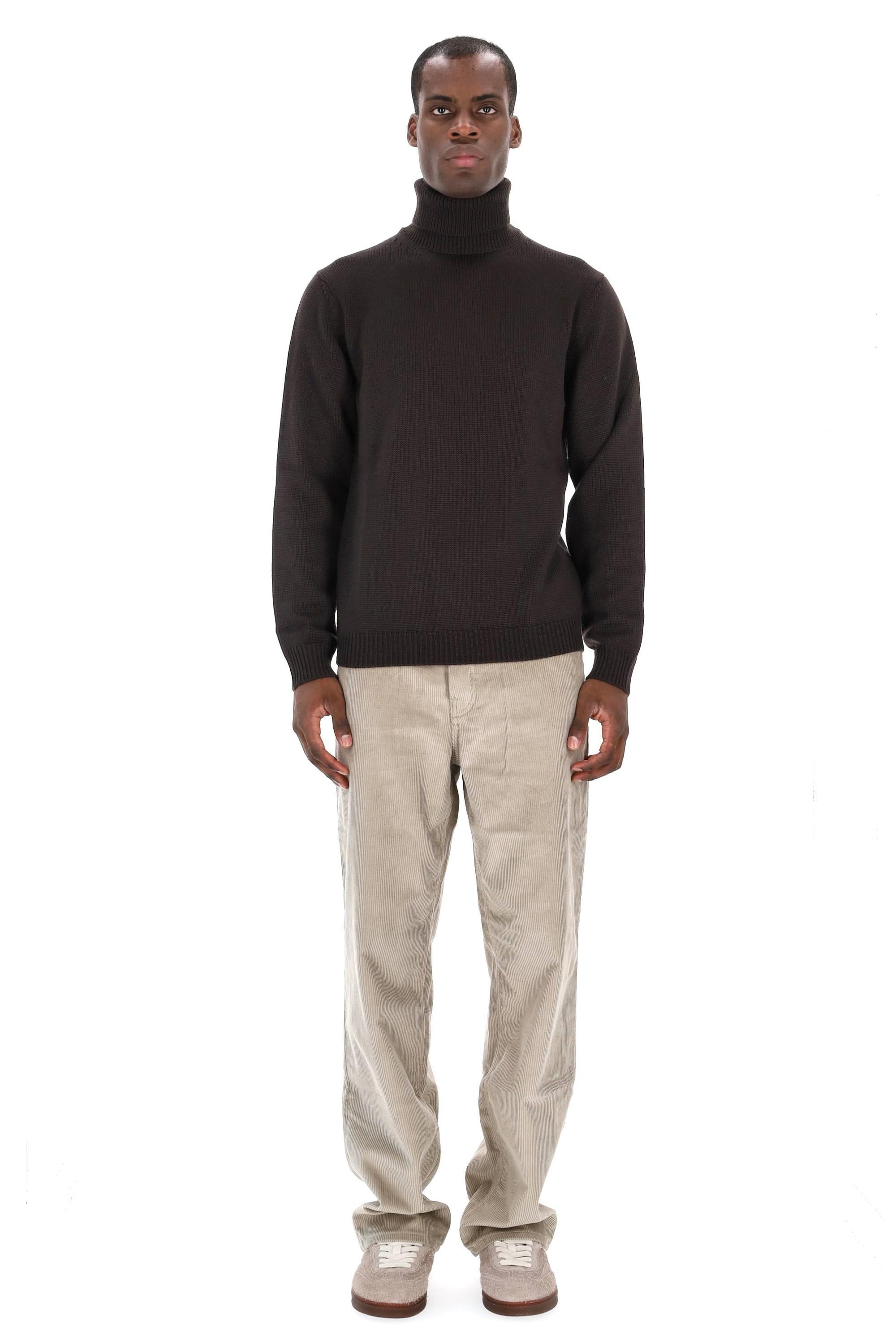 Maglia dolcevita in lana merino 3M02003 M0208 Roberto Collina 