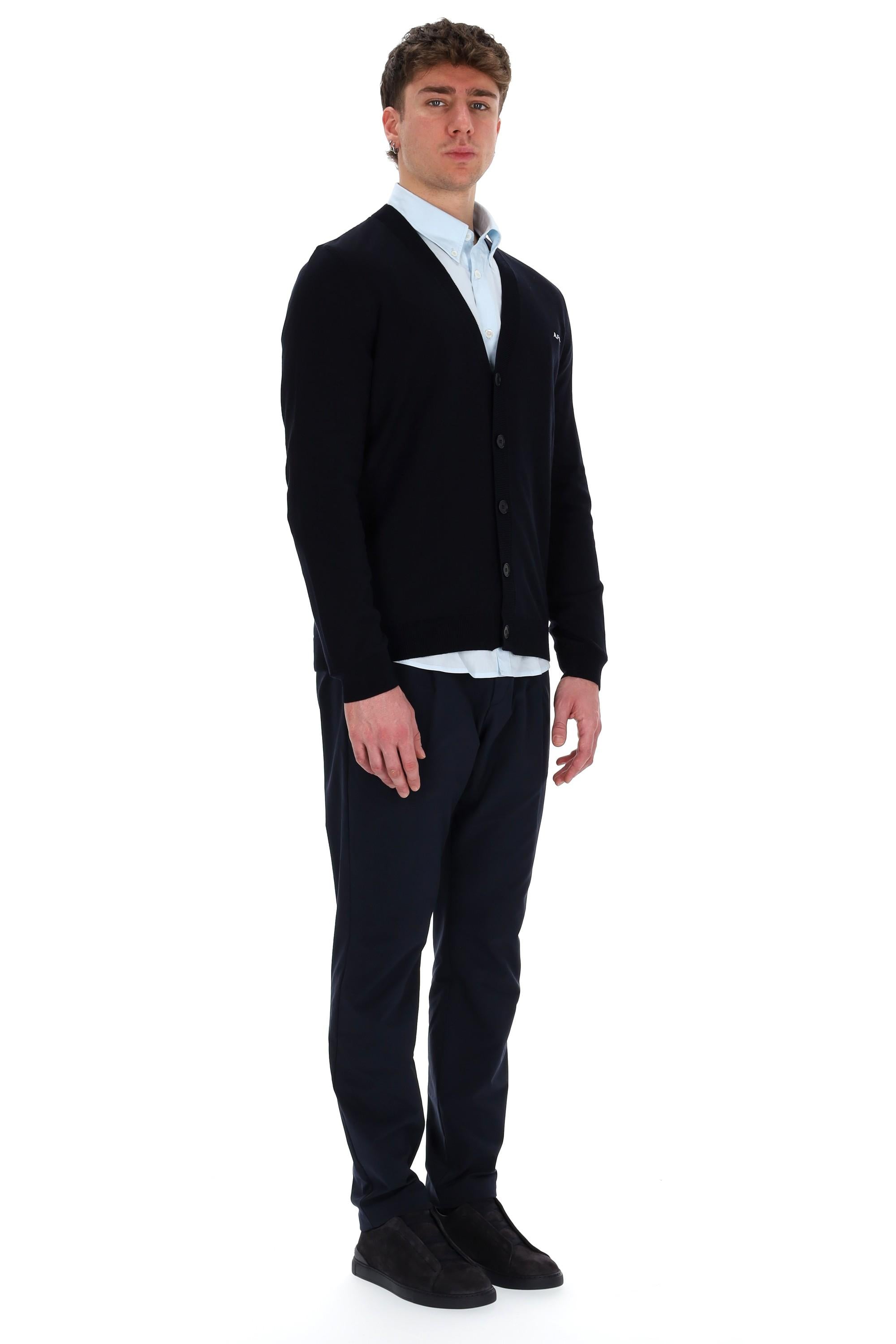 Cardigan in puro cotone mod. Jamie COEZJ-H22315 IAK A.P.C. 