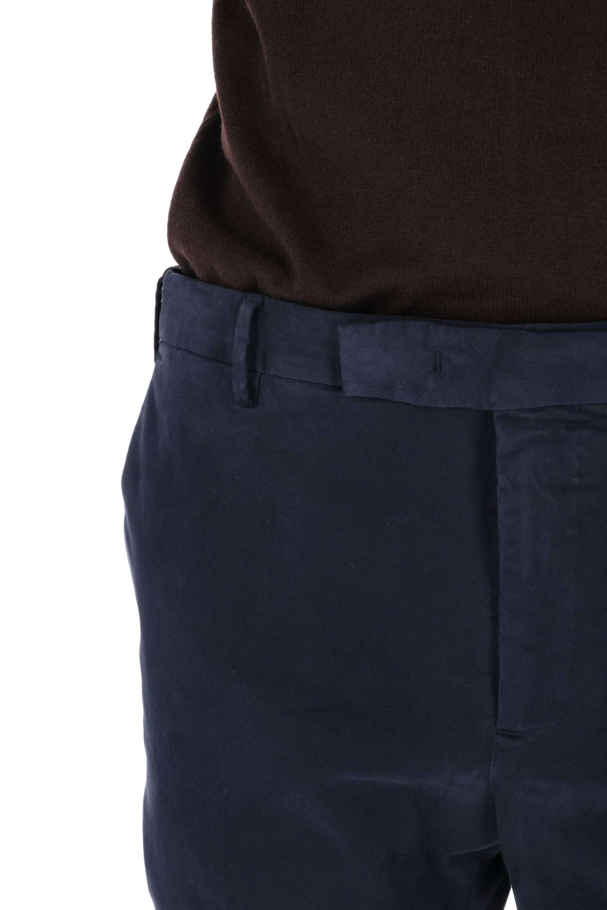 PT Torino Pantalone in rasatello di cotone Dieci fit ATX0Z00FWD NK20_6 Y370 