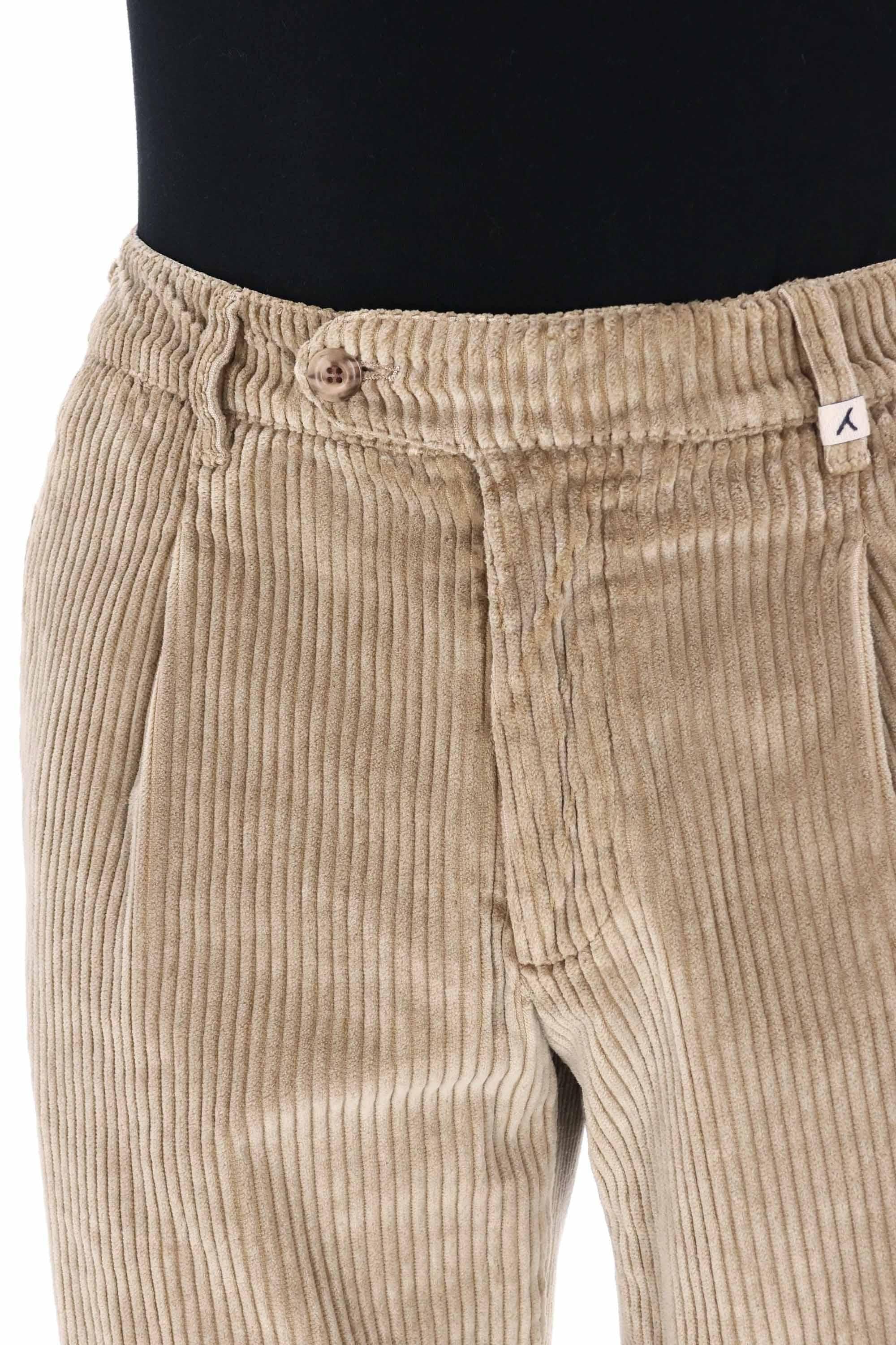 Myths Pantalone in velluto cotone-modal a coste modello Ares-P 25WM18L 310-FR 44 