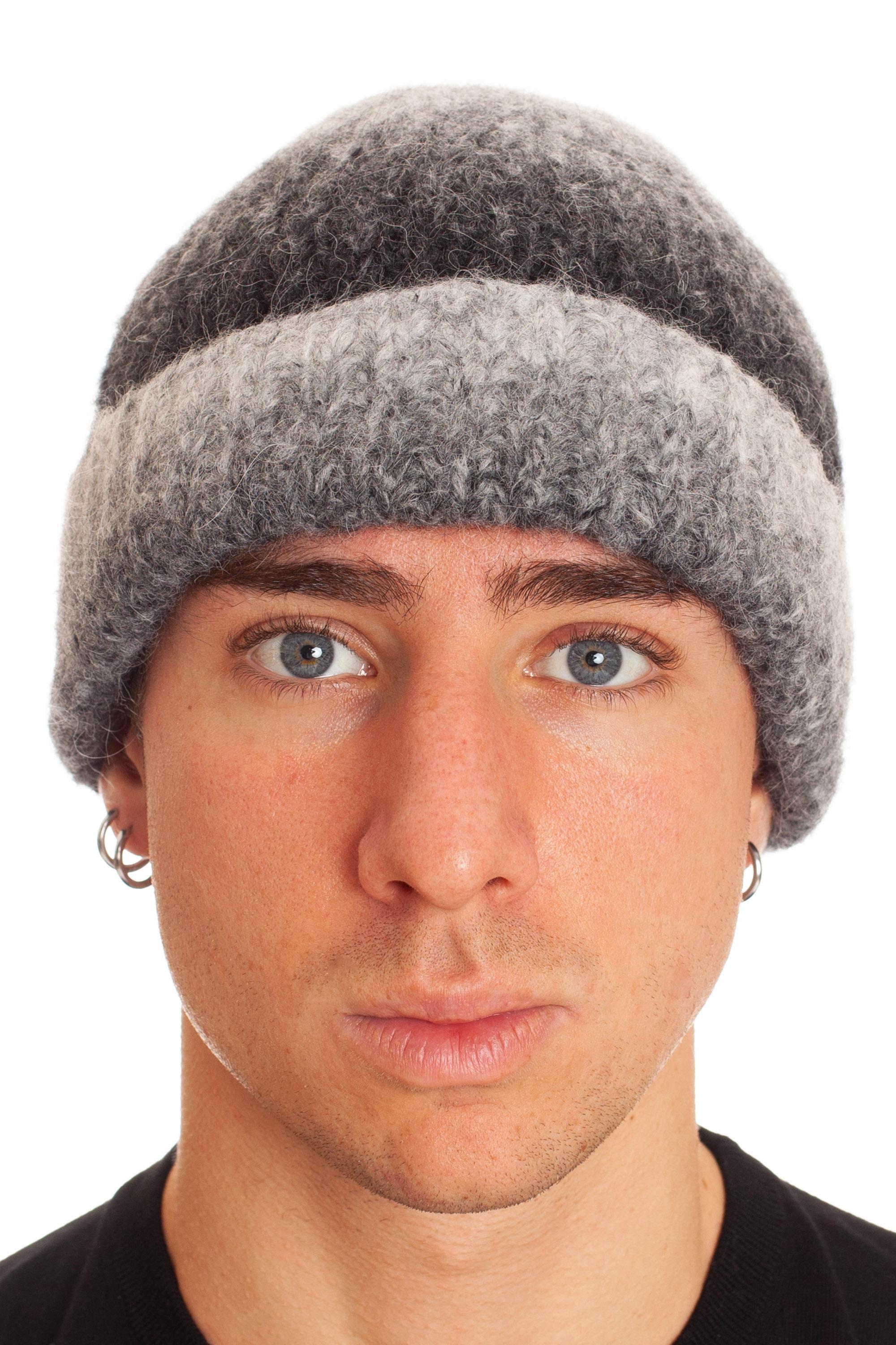 Cuffia in alpaca sfumata RP16051 RP1618 Roberto Collina 
