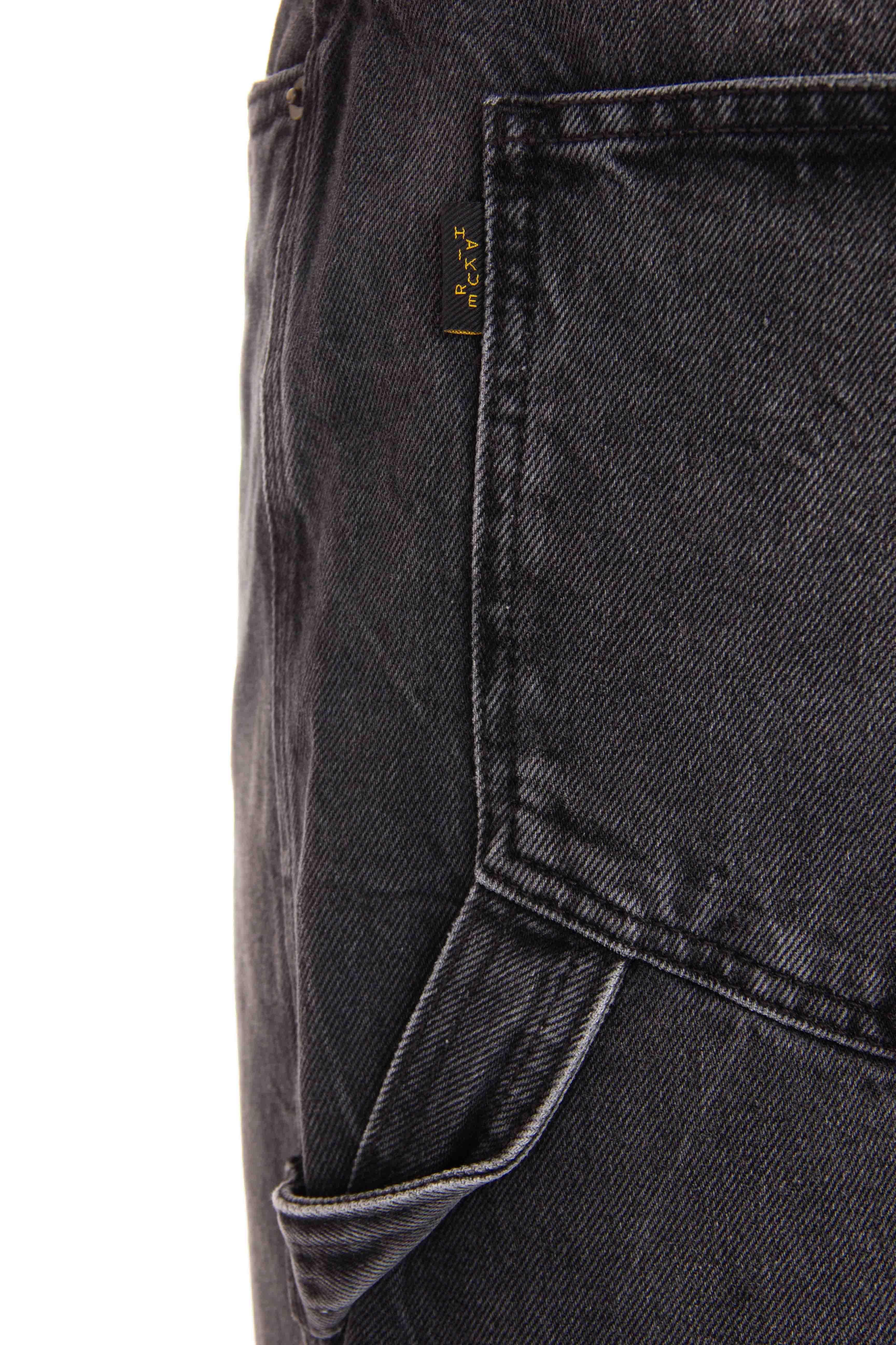 Haikure Jeans carpenter loose fit mod. Winona spider black 03245DF119 L0790 