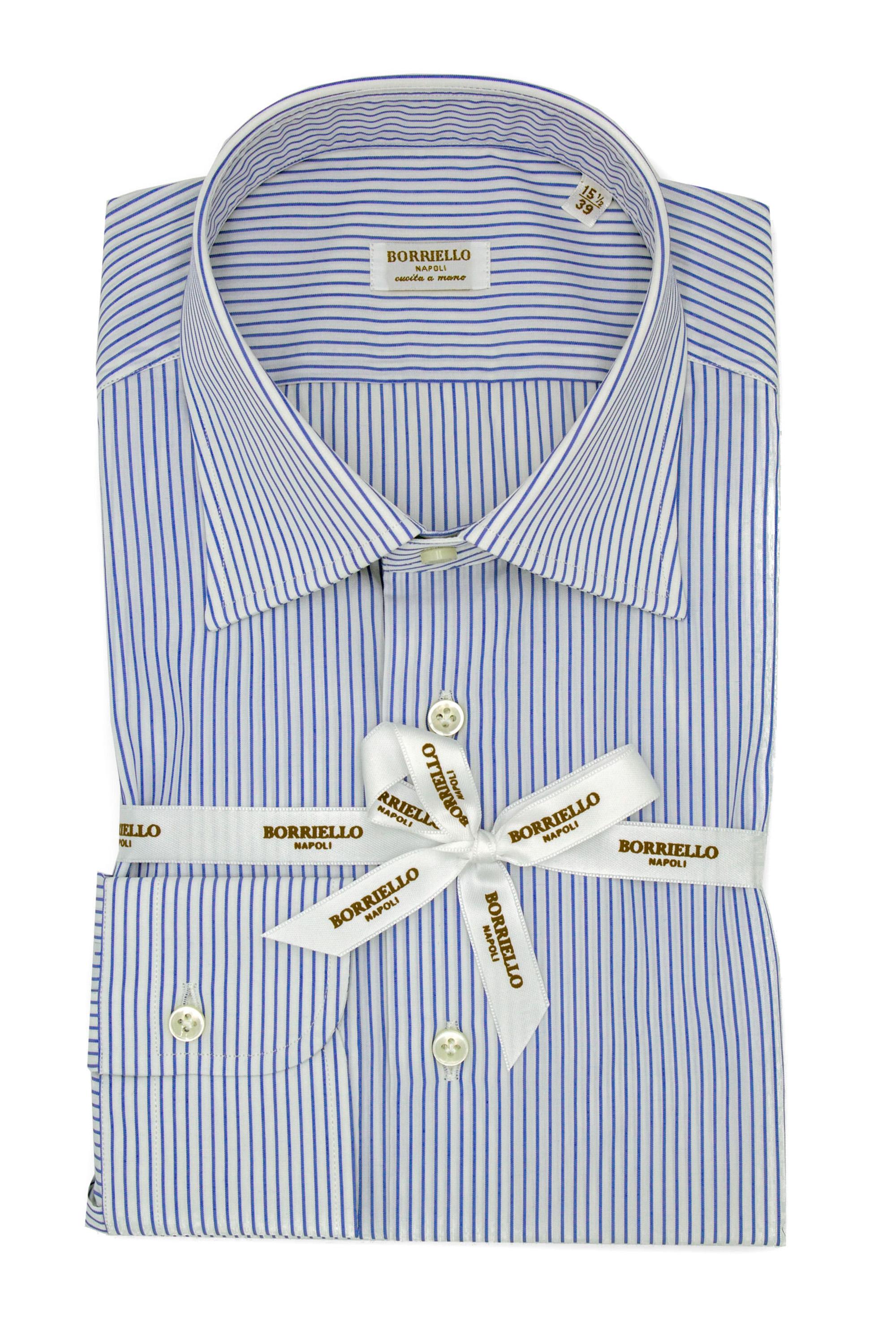Camicia sartoriale rigata 1401 29 Borriello 