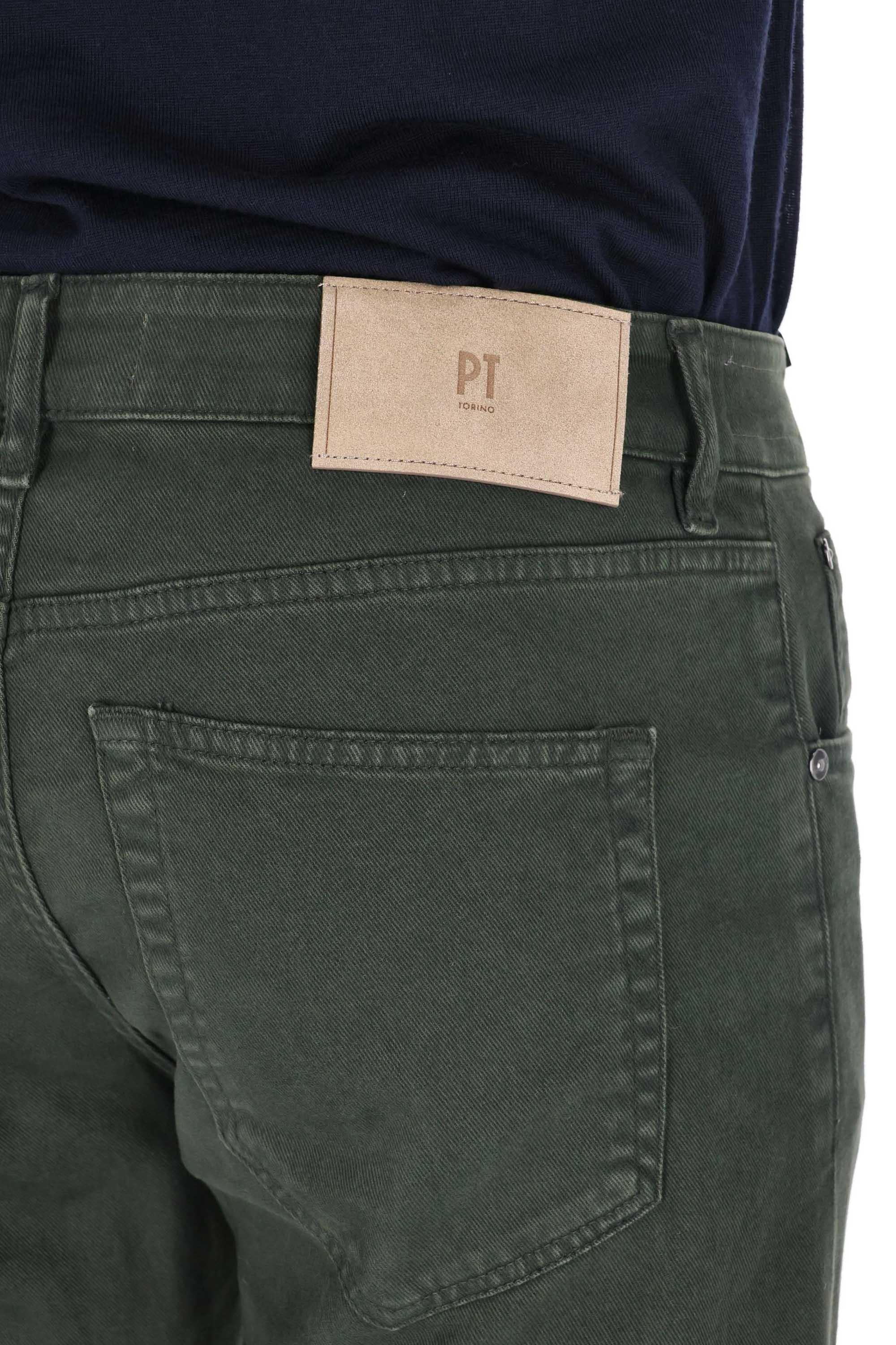 PT Denim 5 tasche color stretch in bull di cotone Reggae fit C5TP05B0 TU96T0/2 Y447 