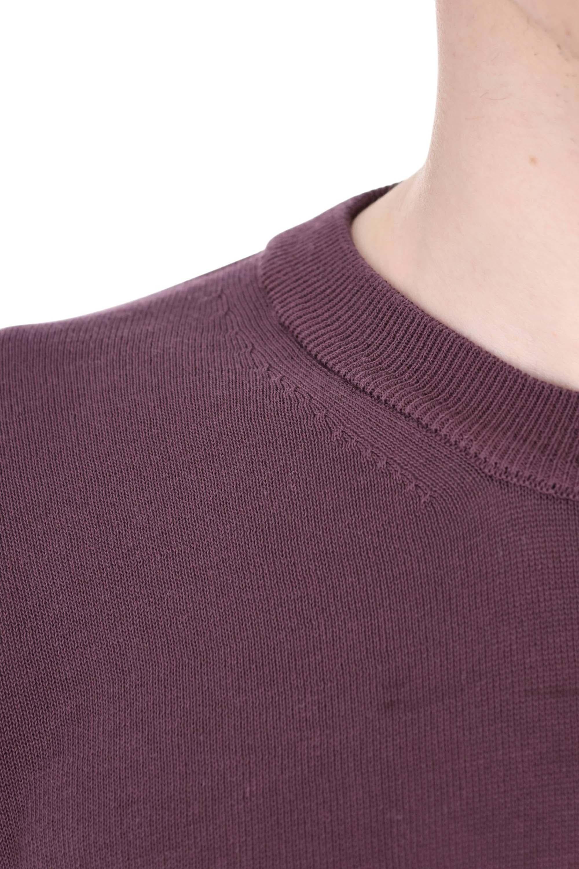 Roberto Collina Maglia girocollo in crepe di cotone MYA11001 23 
