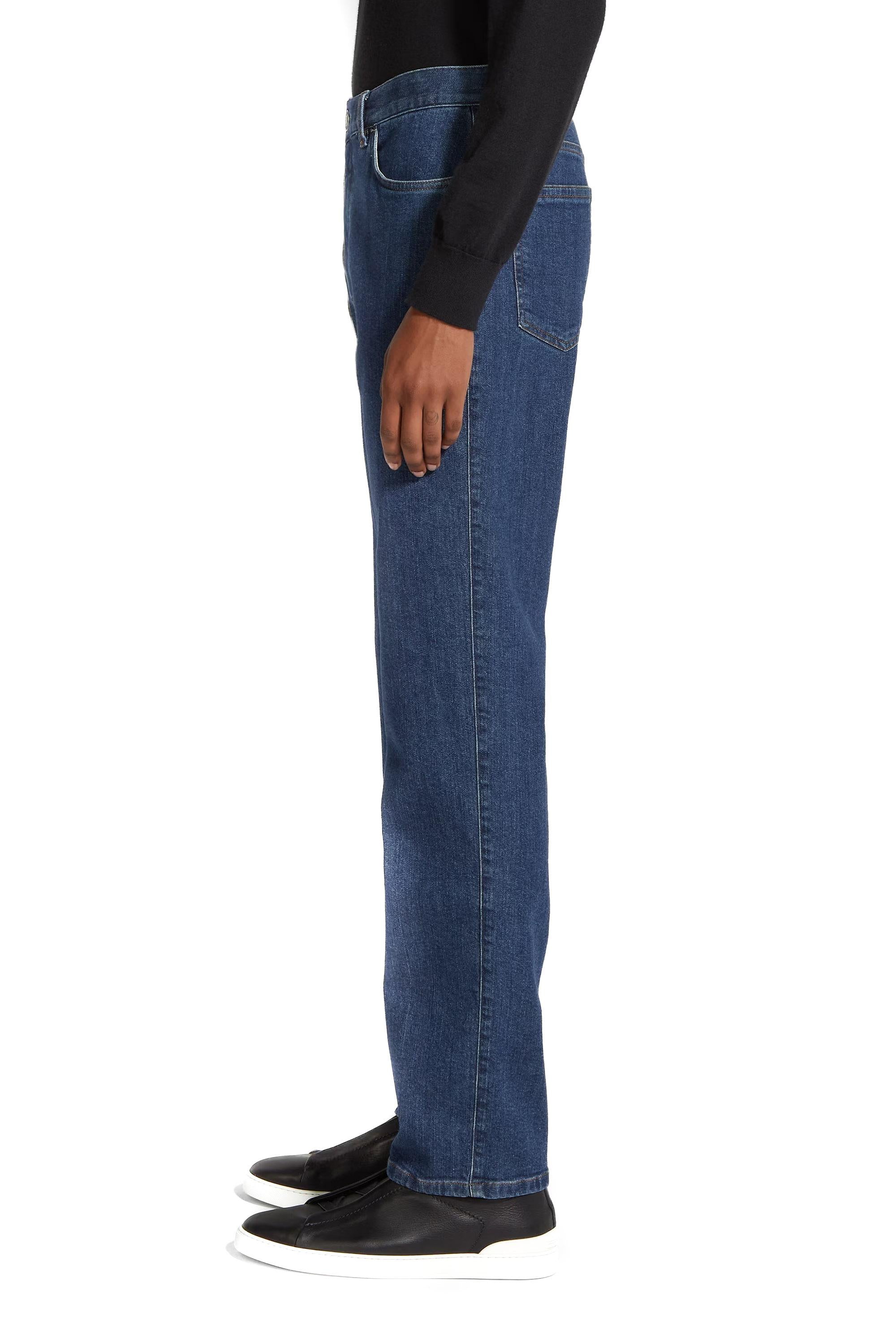 Zegna Jeans Roccia in denim stone washed E8I70 GAN 001 