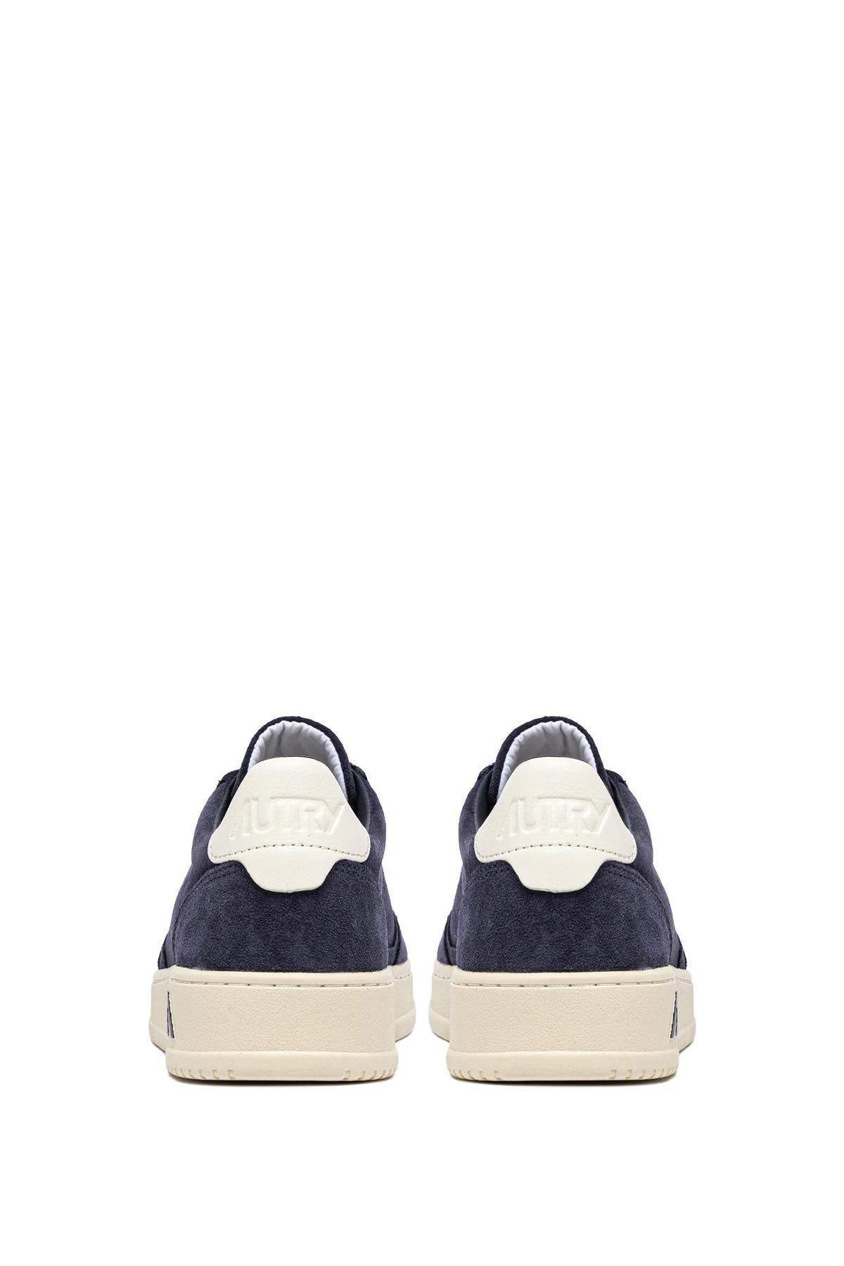 Autry Sneaker Medalist in camoscio talloncino bianco AULM UH11 SPBLUE/WHT 