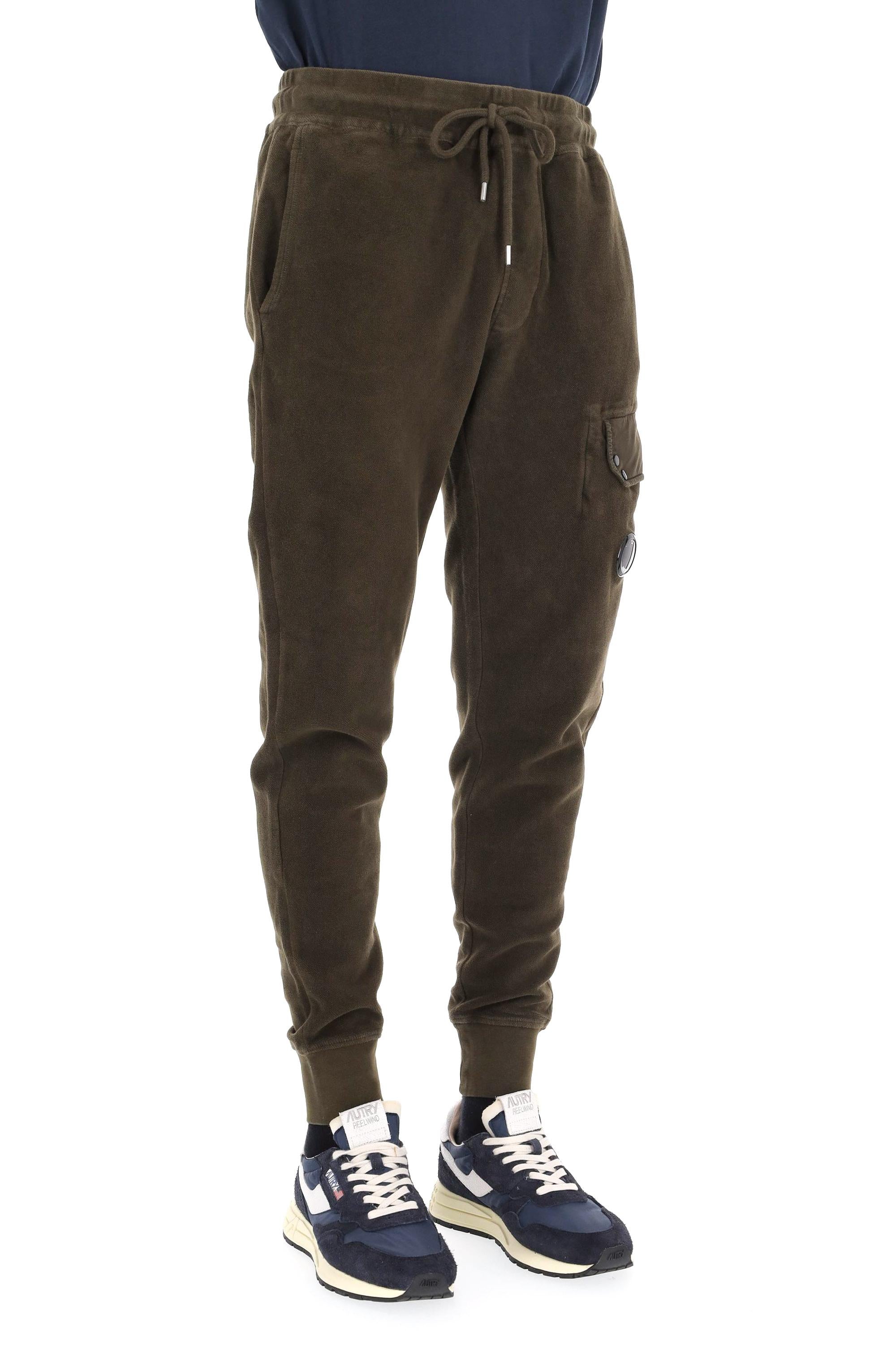 Pantalone felpa in cotone brushed MSP308A00-6614G 683 CP Company 