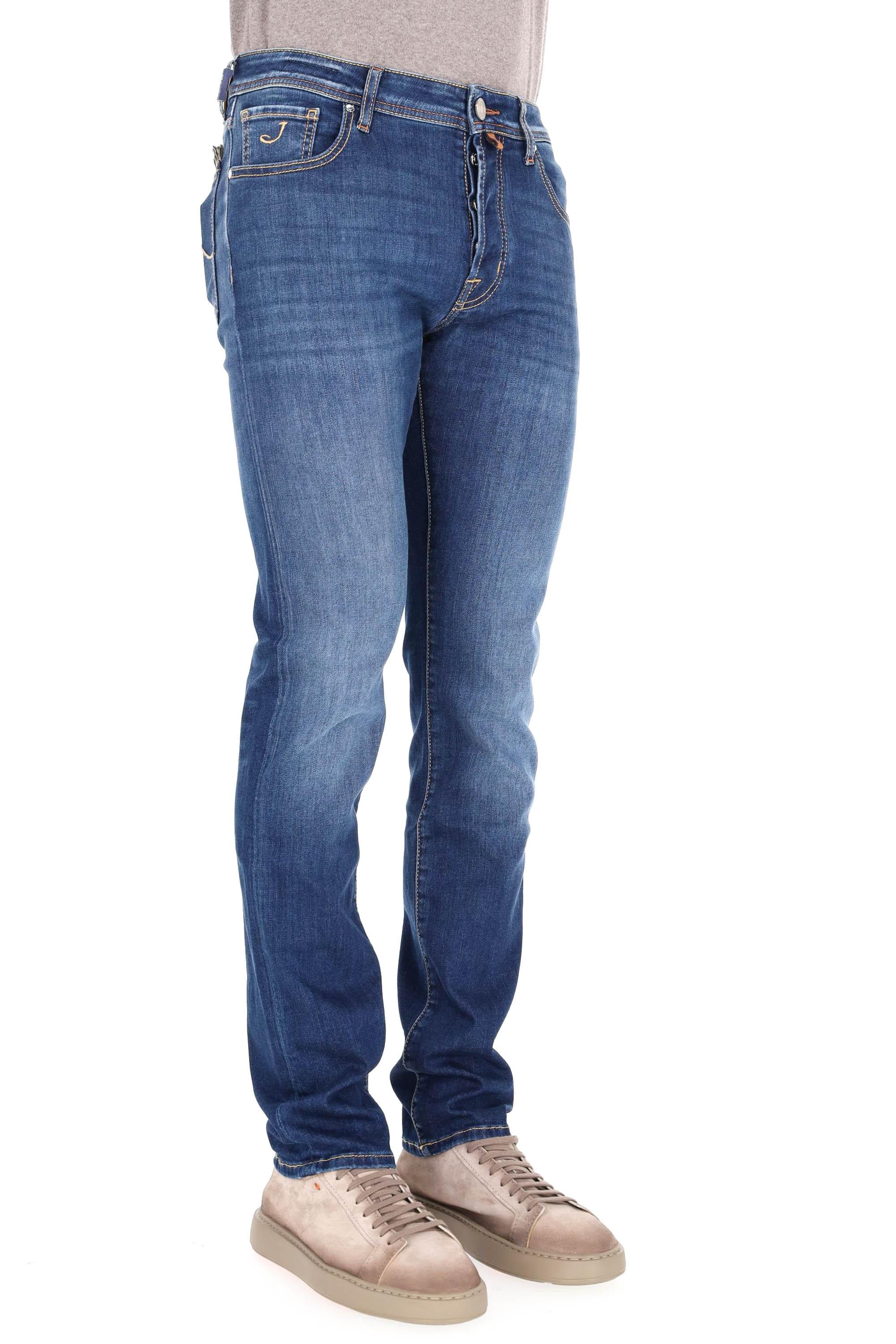 Jacob Cohen Jeans in cotone comfort etichetta cavallino cognac Bard fit JUX_QX004 001 S3623/2 BARD 200D 