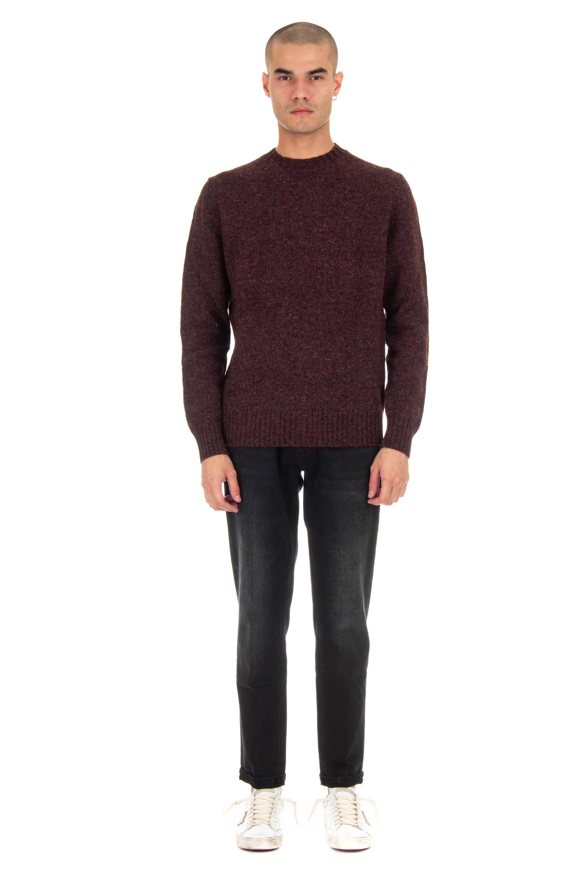 Maglia girocollo in shetland B2P000 5W067 12188 Ballantyne 