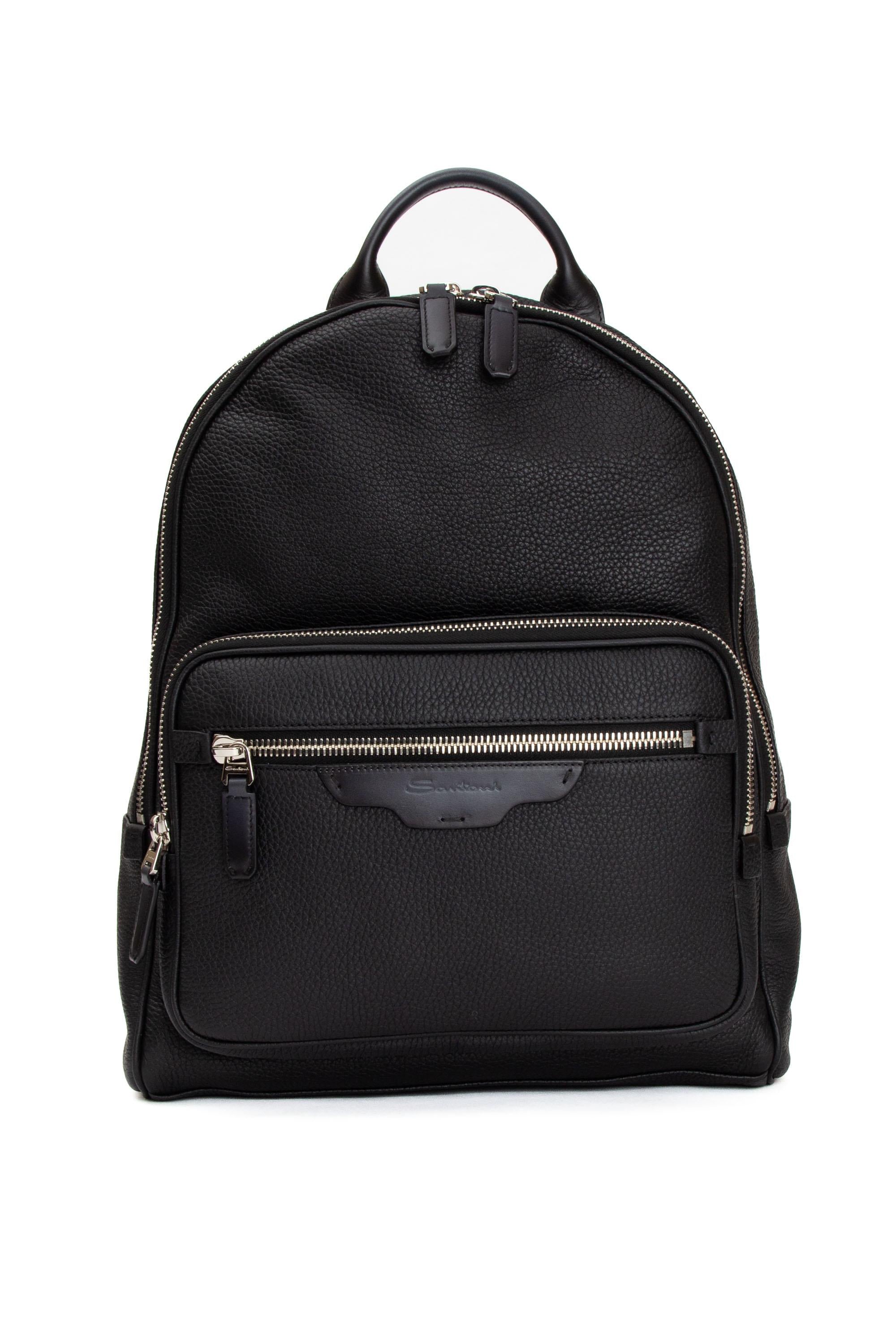 Zaino in pelle bottalata UIBBA2364EN-A2IB/2 N01 Santoni 