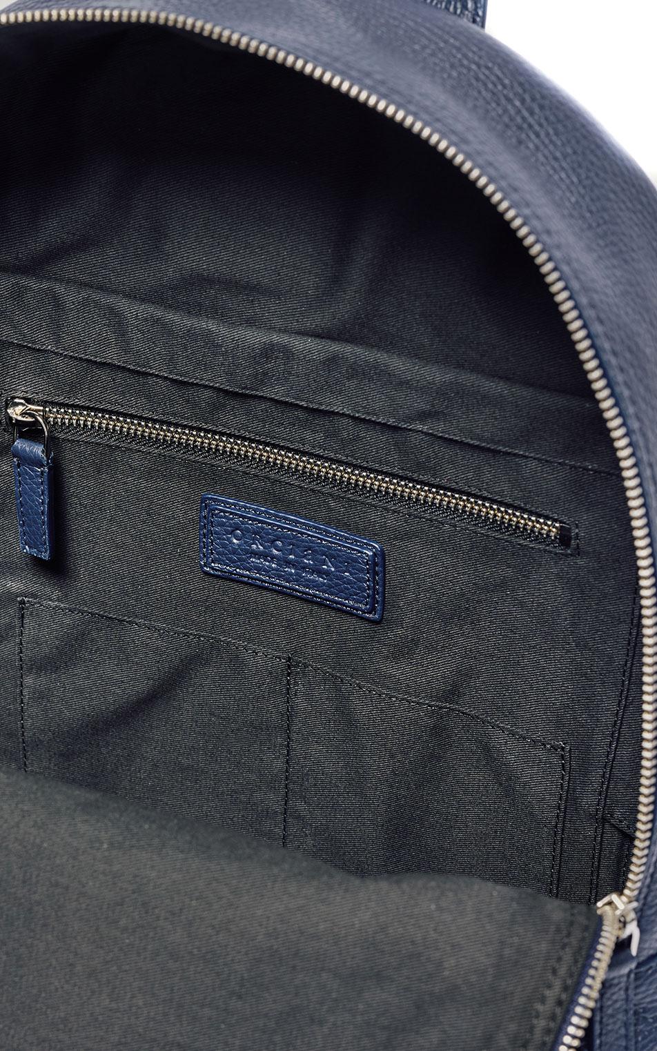 Orciani Zaino in pelle martellata P00711_MIC/2 NAVY 