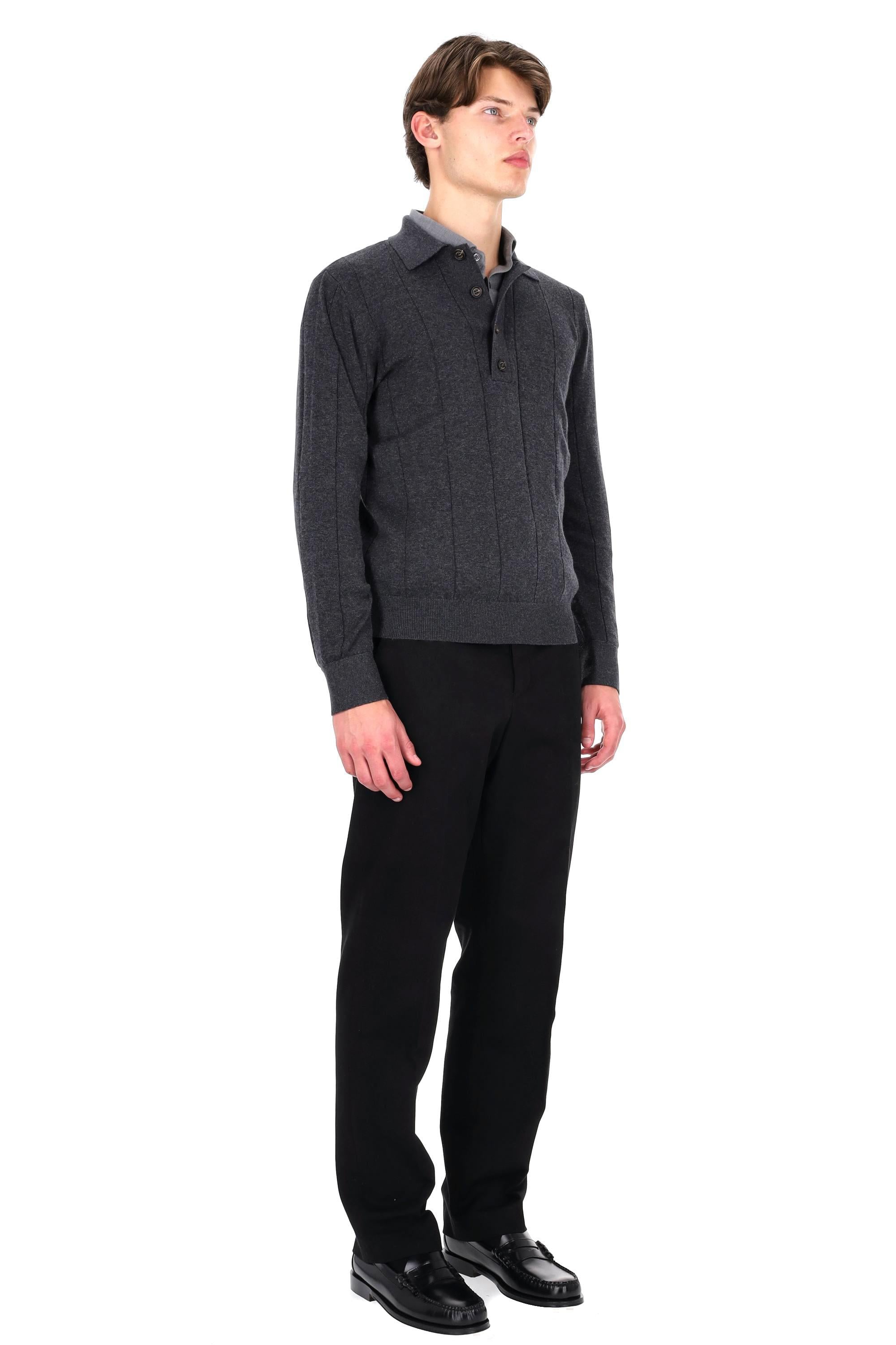 Eleventy Polo-maglieria in cotone-cashmere L76POLL09 MAG0K007/2 22 