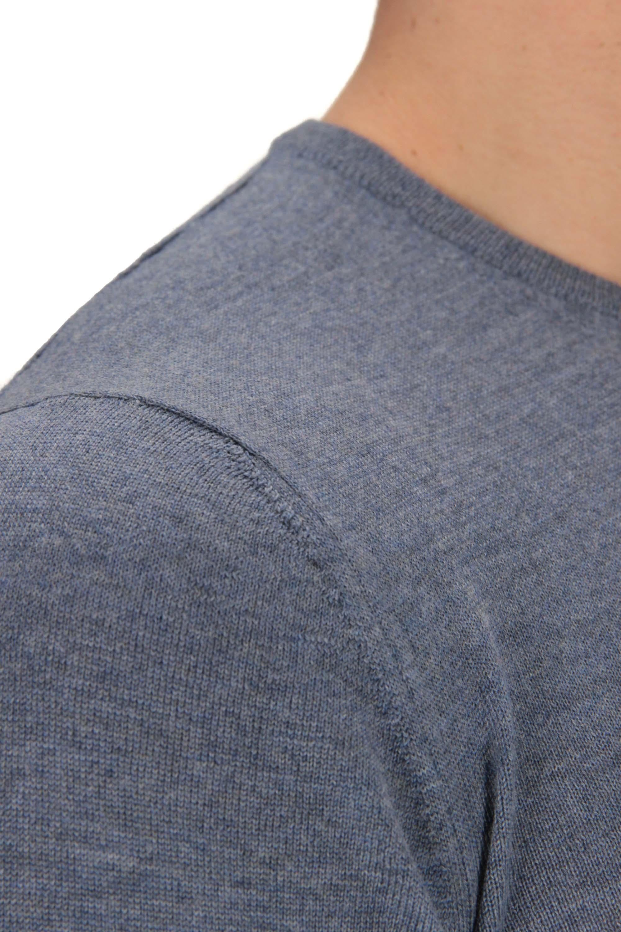 Maglia girocollo in lana-cashmere in finezza 14999 57167 576 Barba 